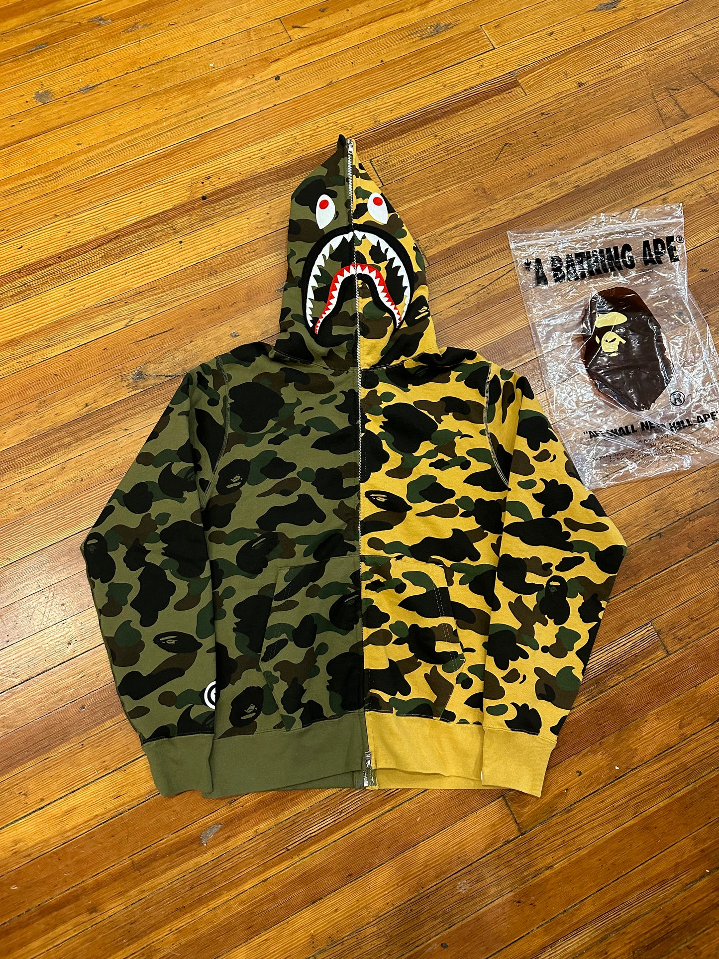 Bape Shark Full Zip “Separate Camo”