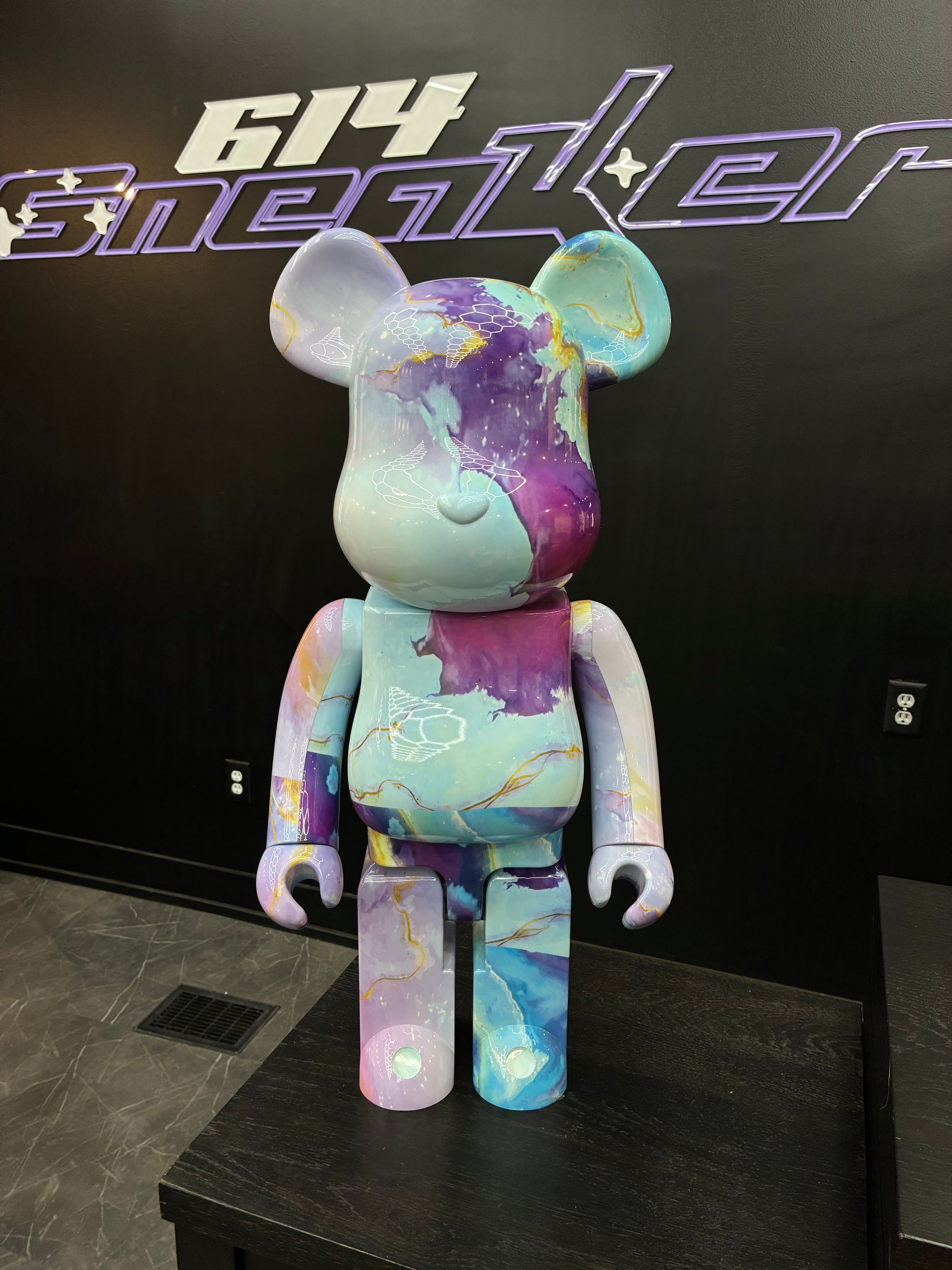 Bearbrick 1000% “Marble Pattern”