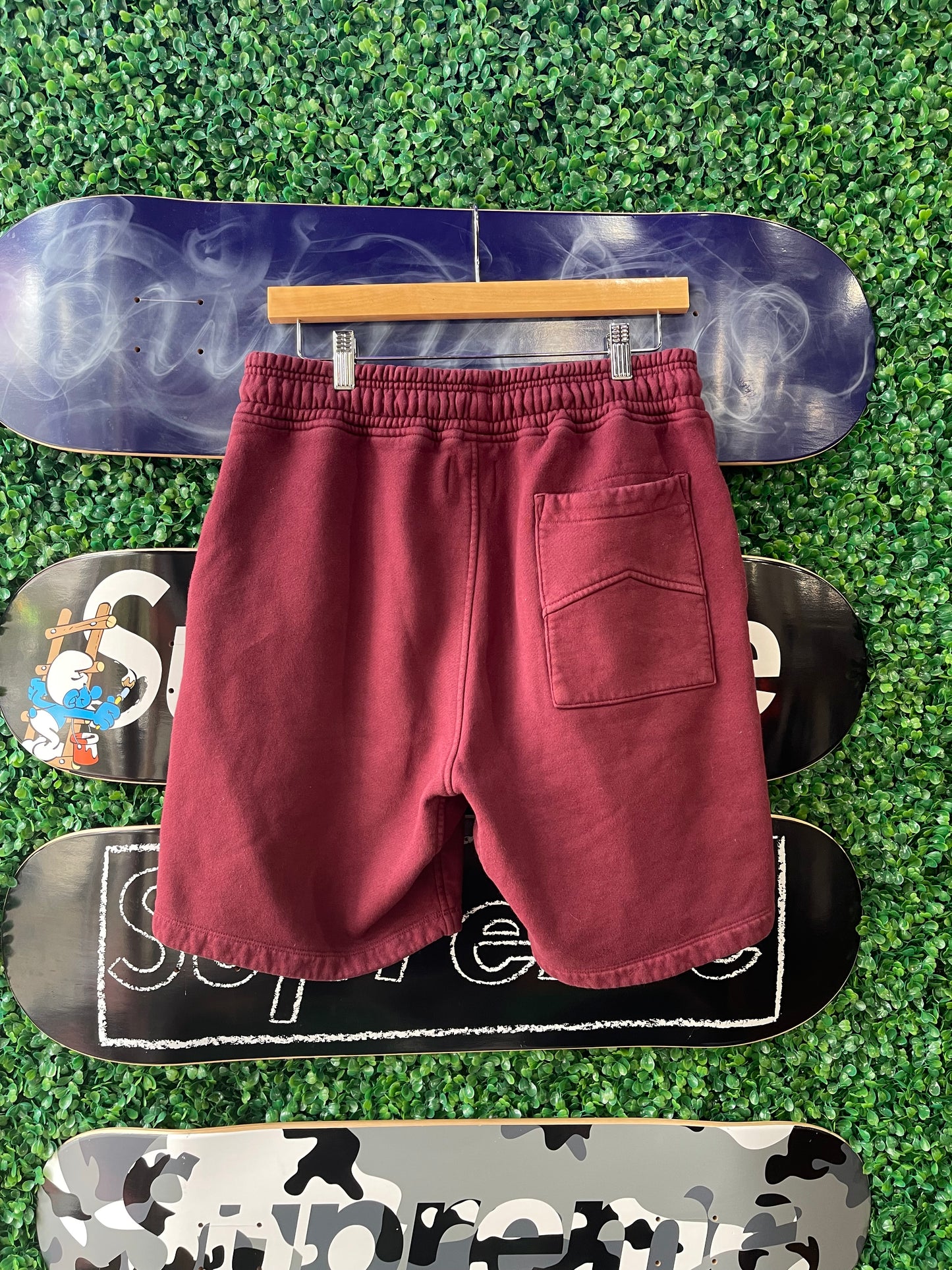 Rhude Sweatshorts “Burgundy”