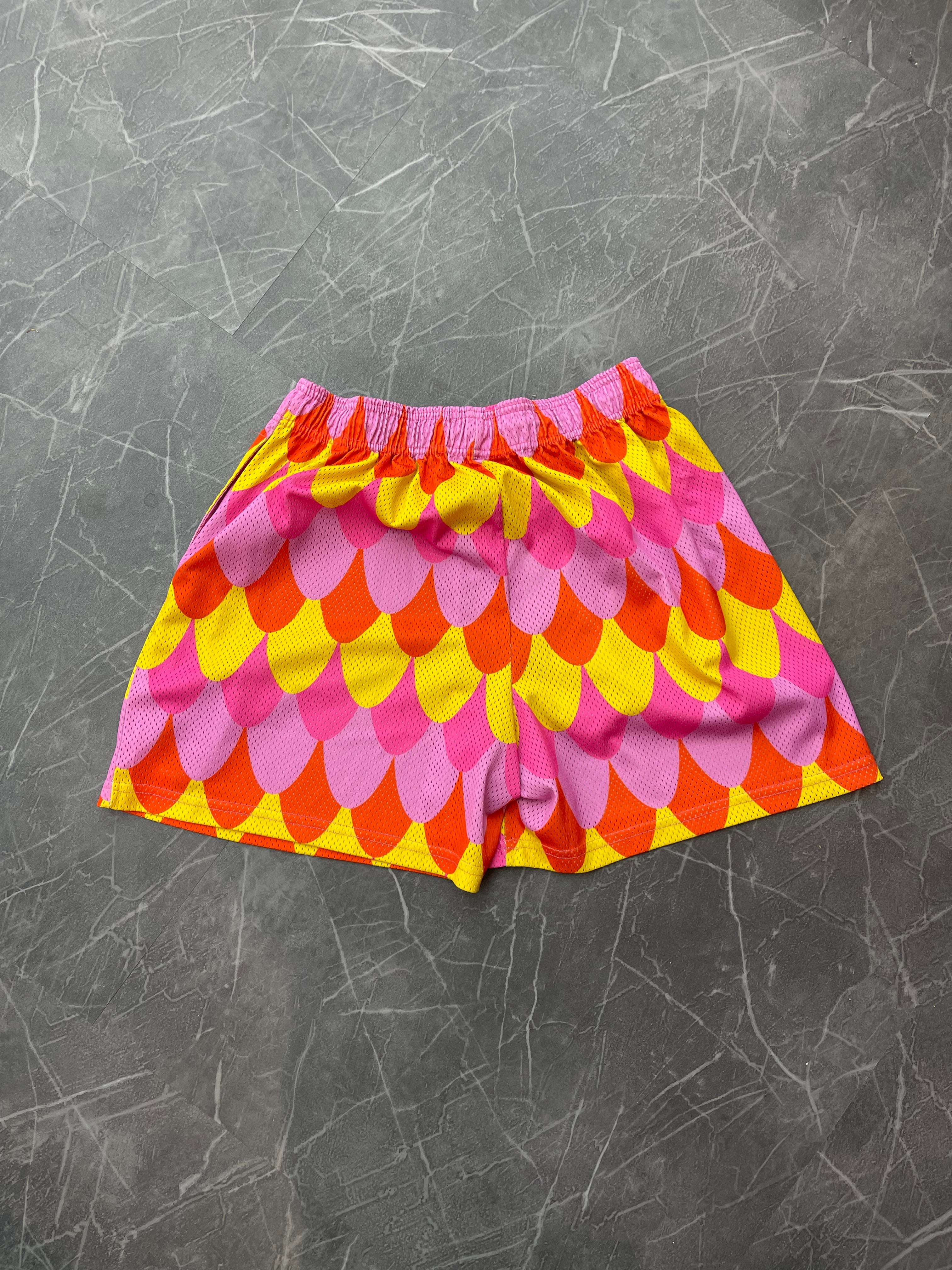 Eric Emanuel “Yellow Pink” Shorts