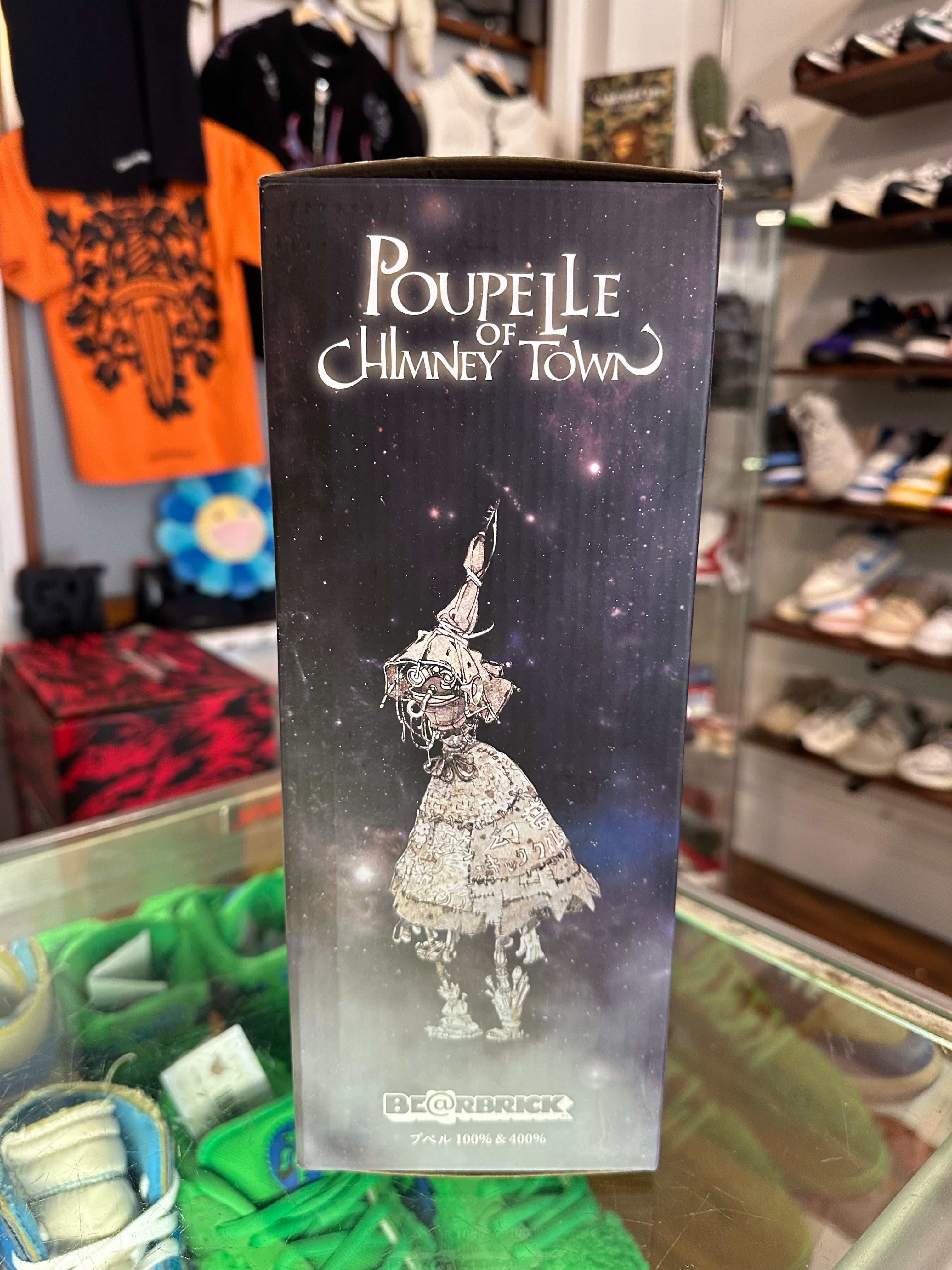 BearBrick 400% & 100% “Poupelle of Chimney Town”