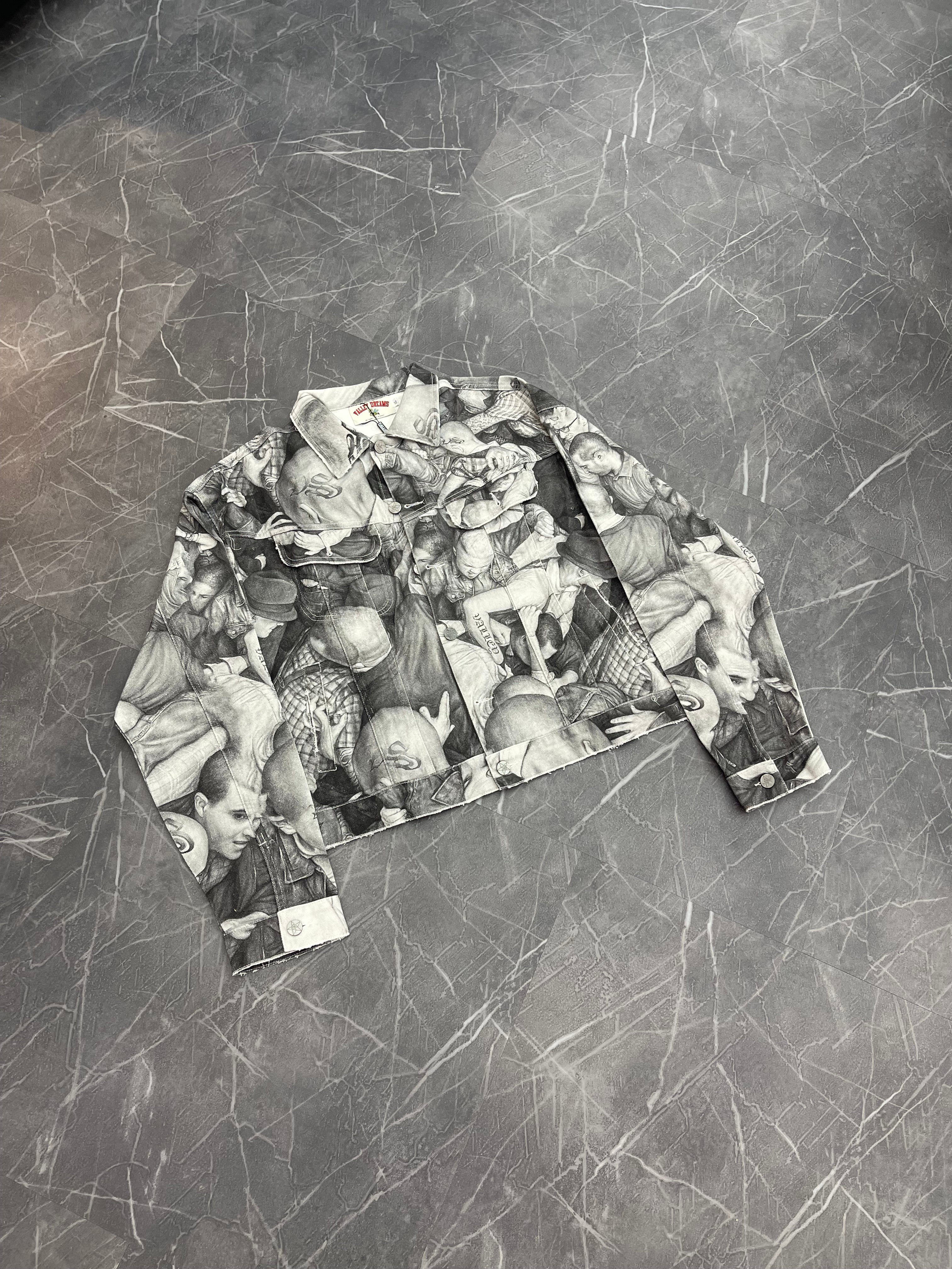 Vale Forever Moshpit Trucker Jacket x Dan Witz