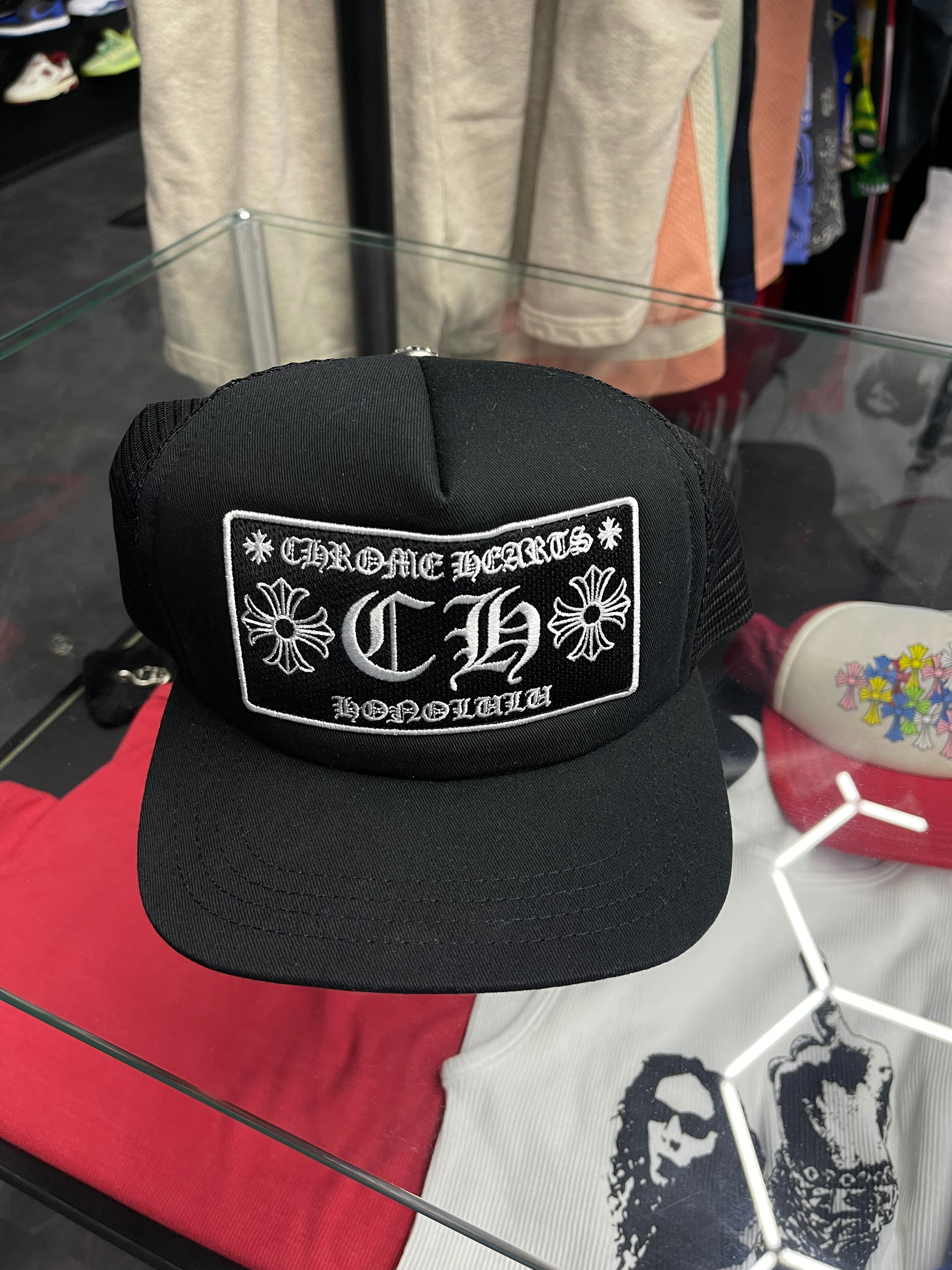 Chrome Hearts Honolulu CH Trucker “Black”