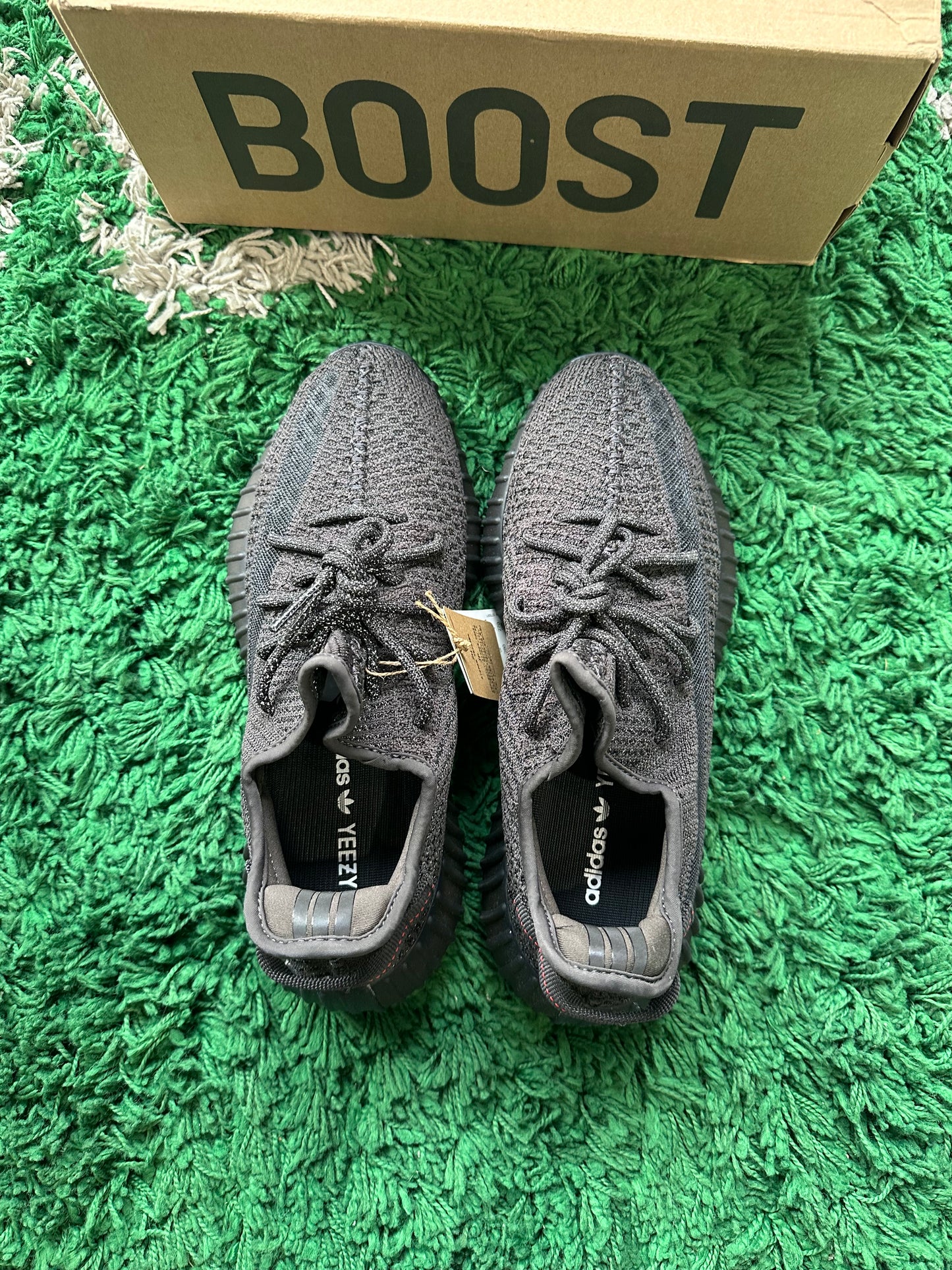 Yeezy 350 “Static Black Reflective”