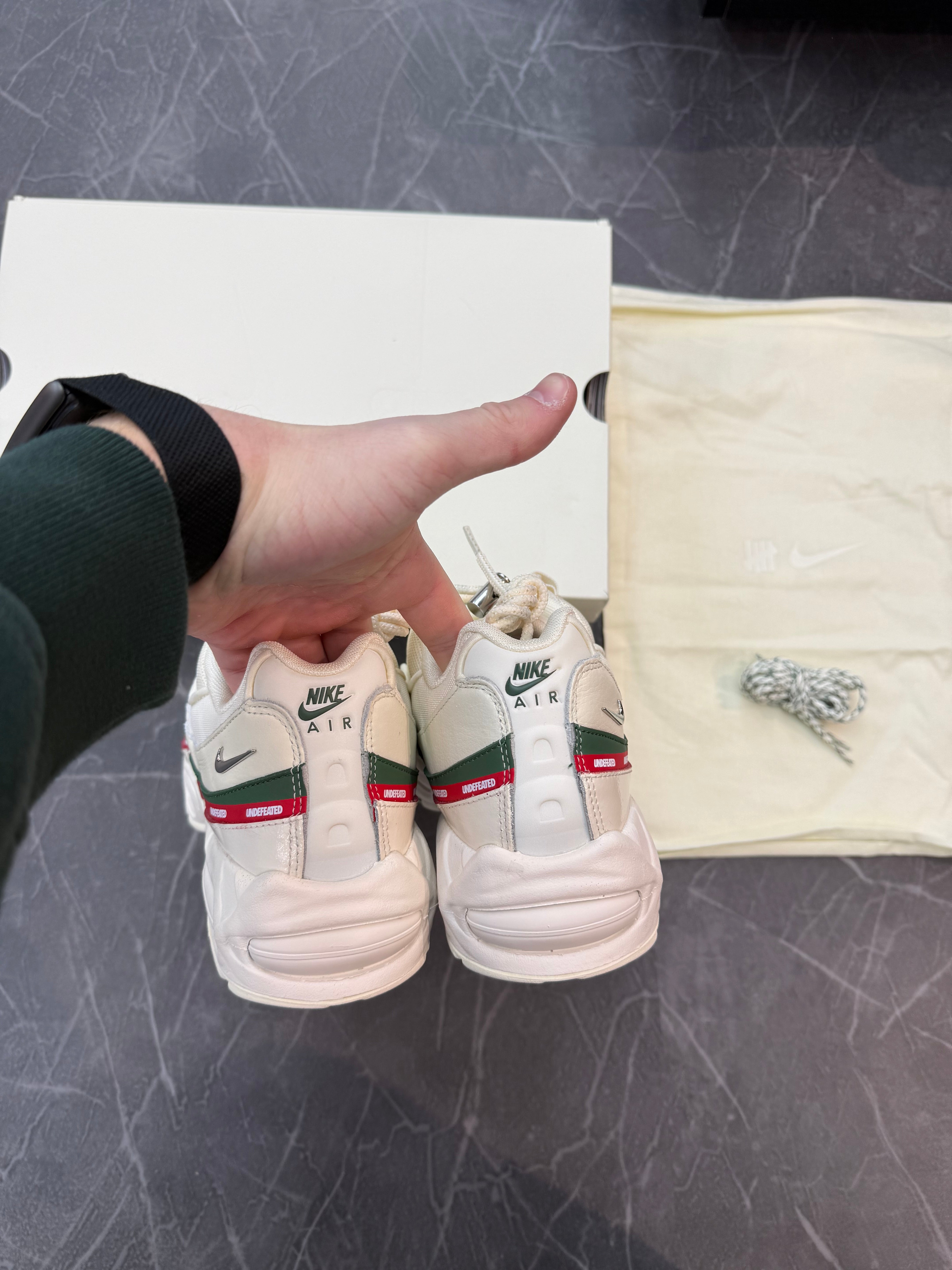 Nike x Undefeated Air Max 95 “Sail”