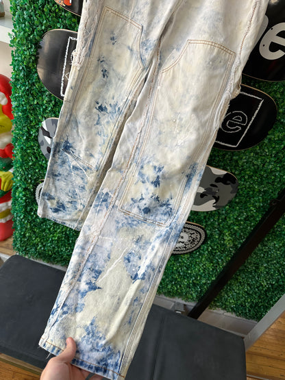 Off-White Bleached Reconstructed Carpenter Jeans (30)