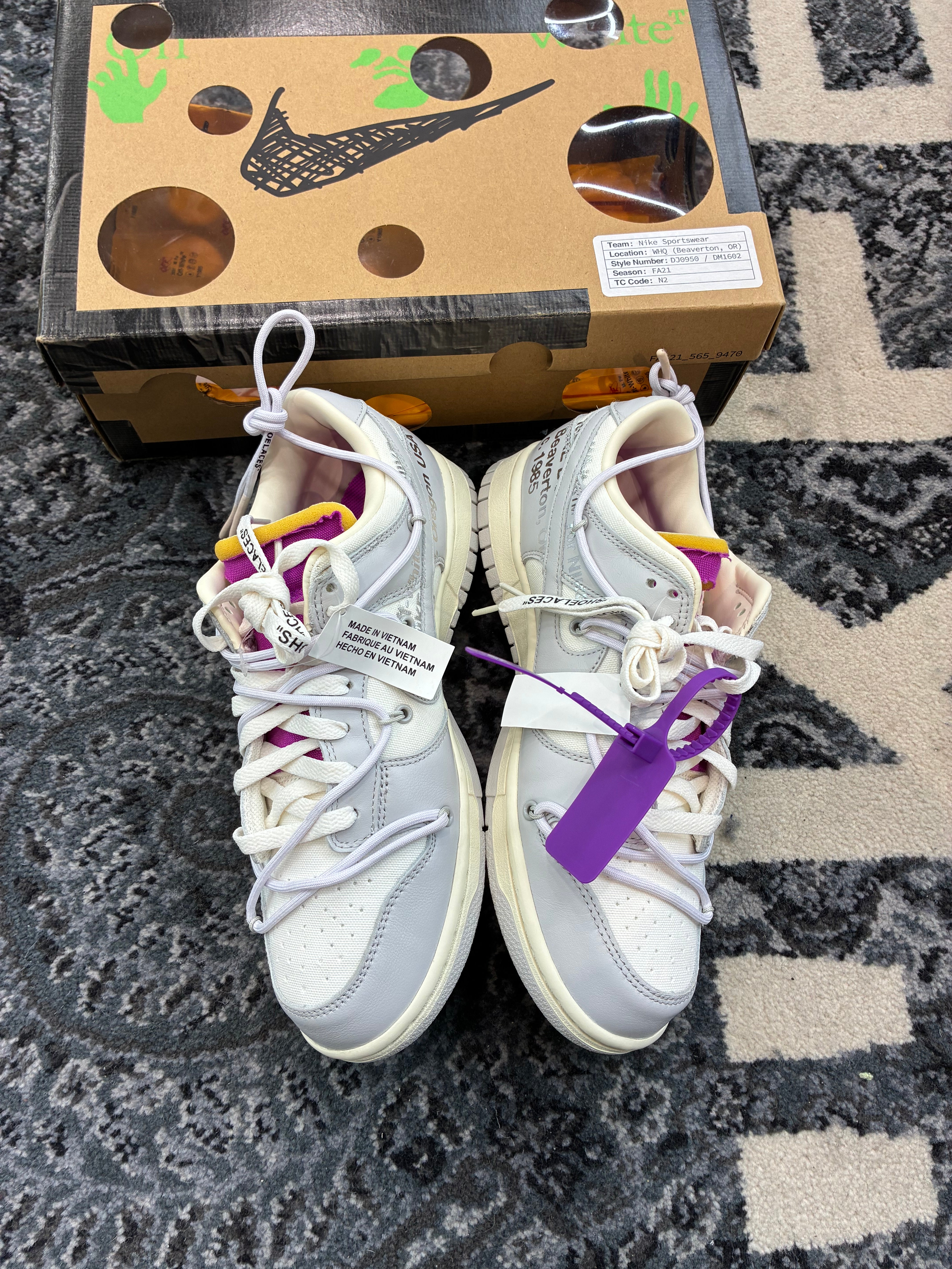 Nike Dunk Low x Off-White “Lot 3”