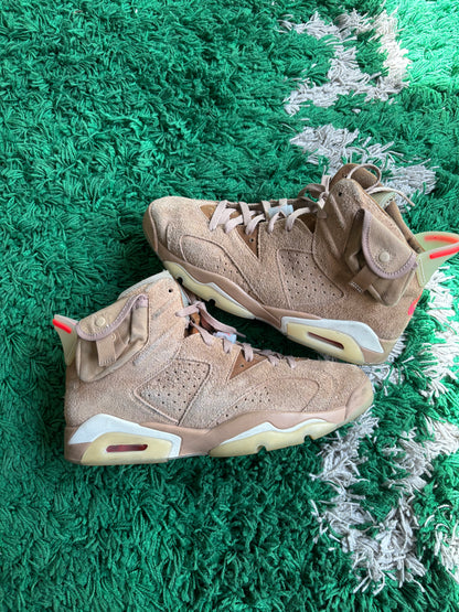 Travis Scott Jordan 6 “British Khaki”