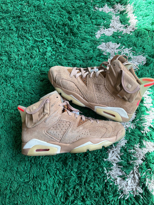 Travis Scott Jordan 6 “British Khaki”