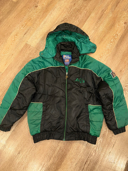 90’s NY Jets Pro Player Puffer Coat (L)