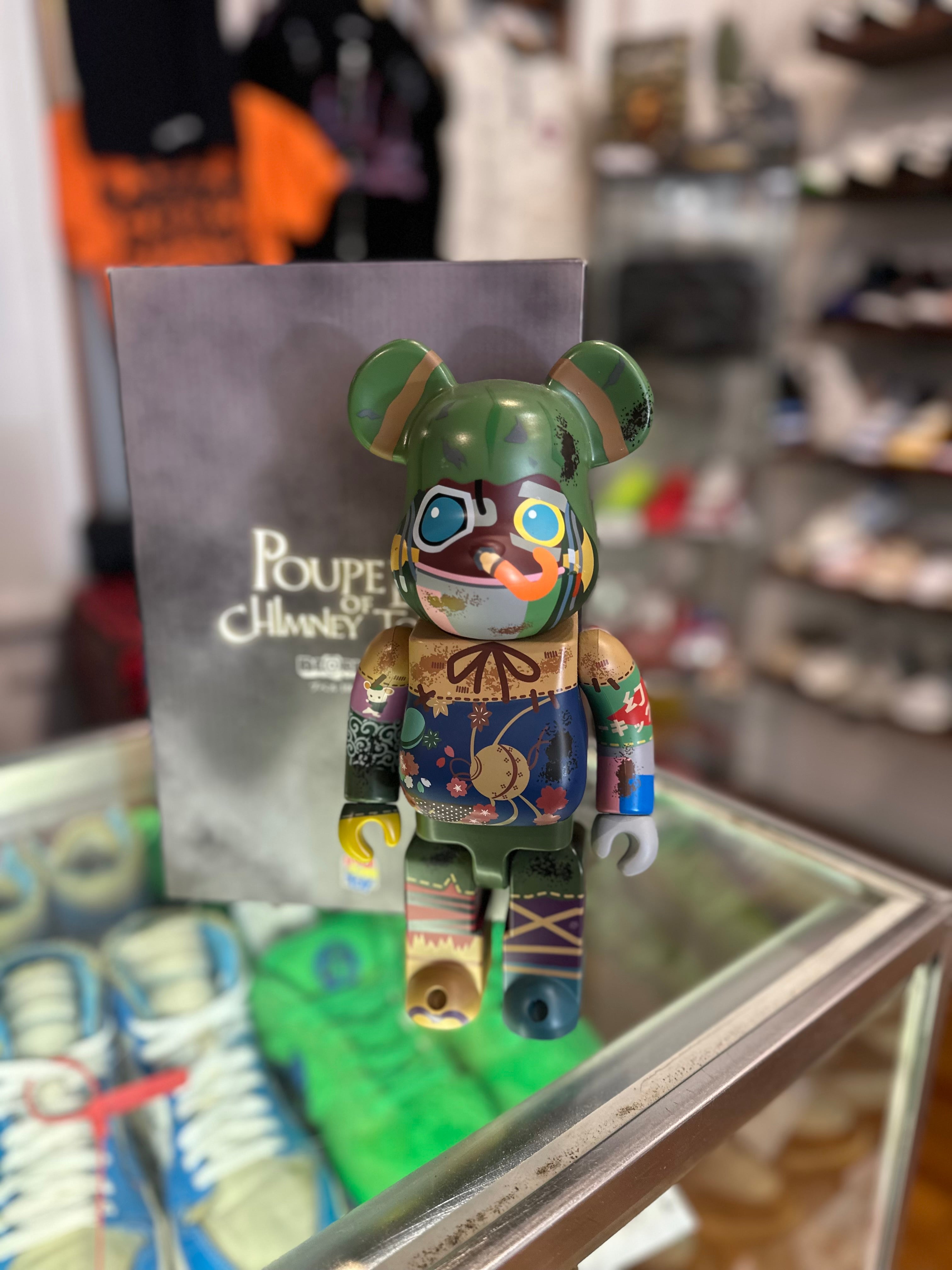 BearBrick 400% & 100% “Poupelle of Chimney Town”