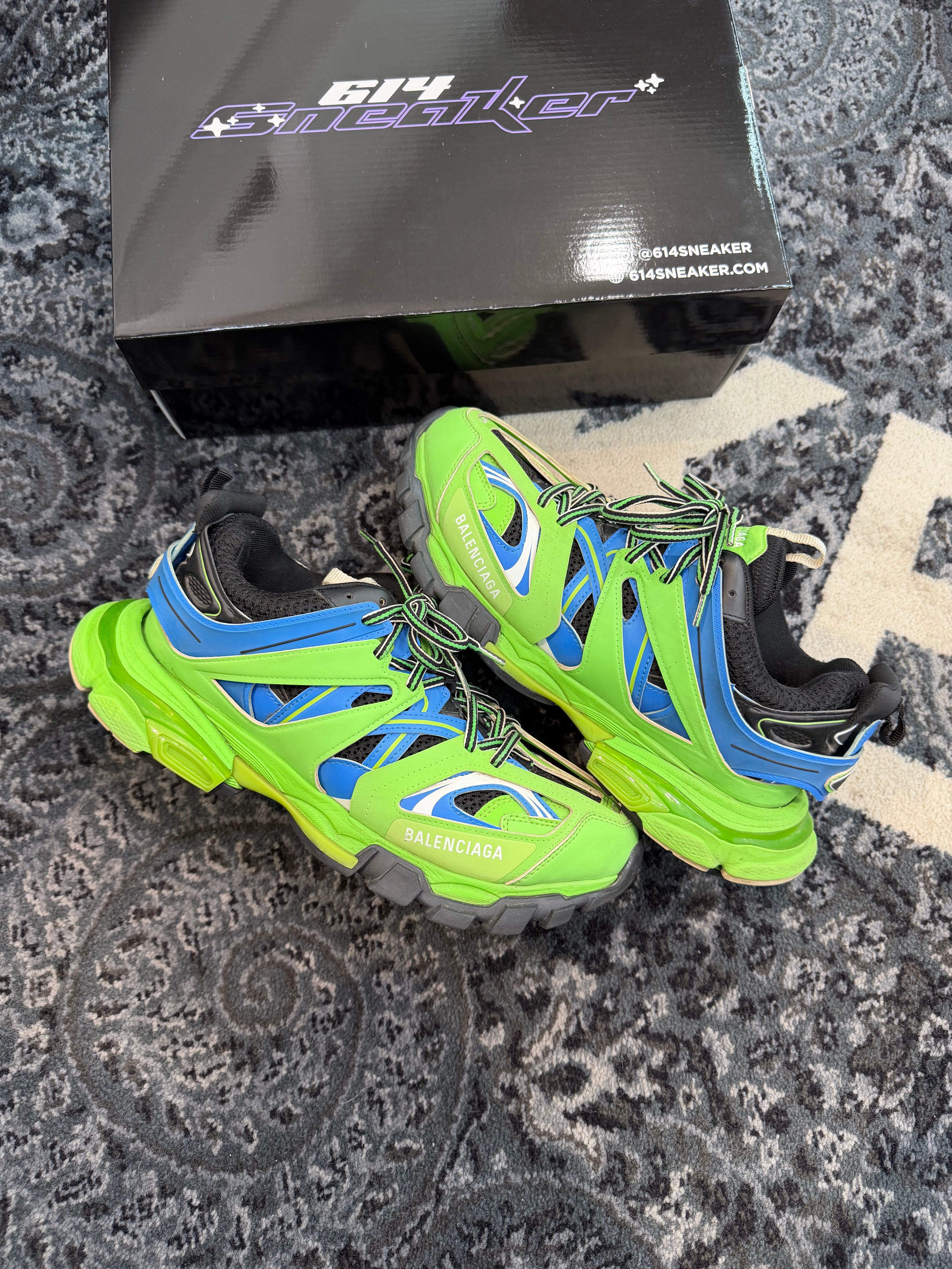 Balenciaga Track Runner “Blue Green”