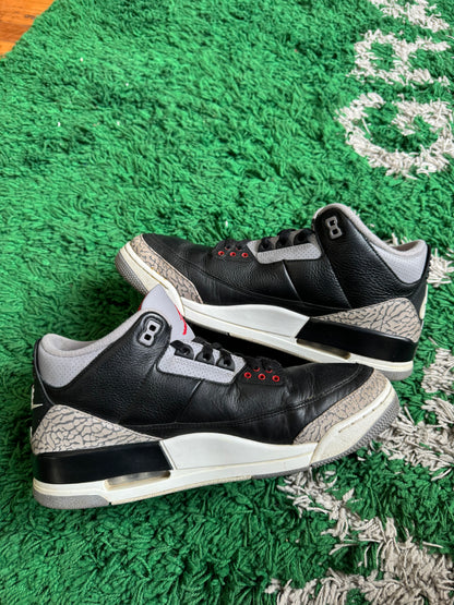 Jordan 3 “Black Cement” (2024)