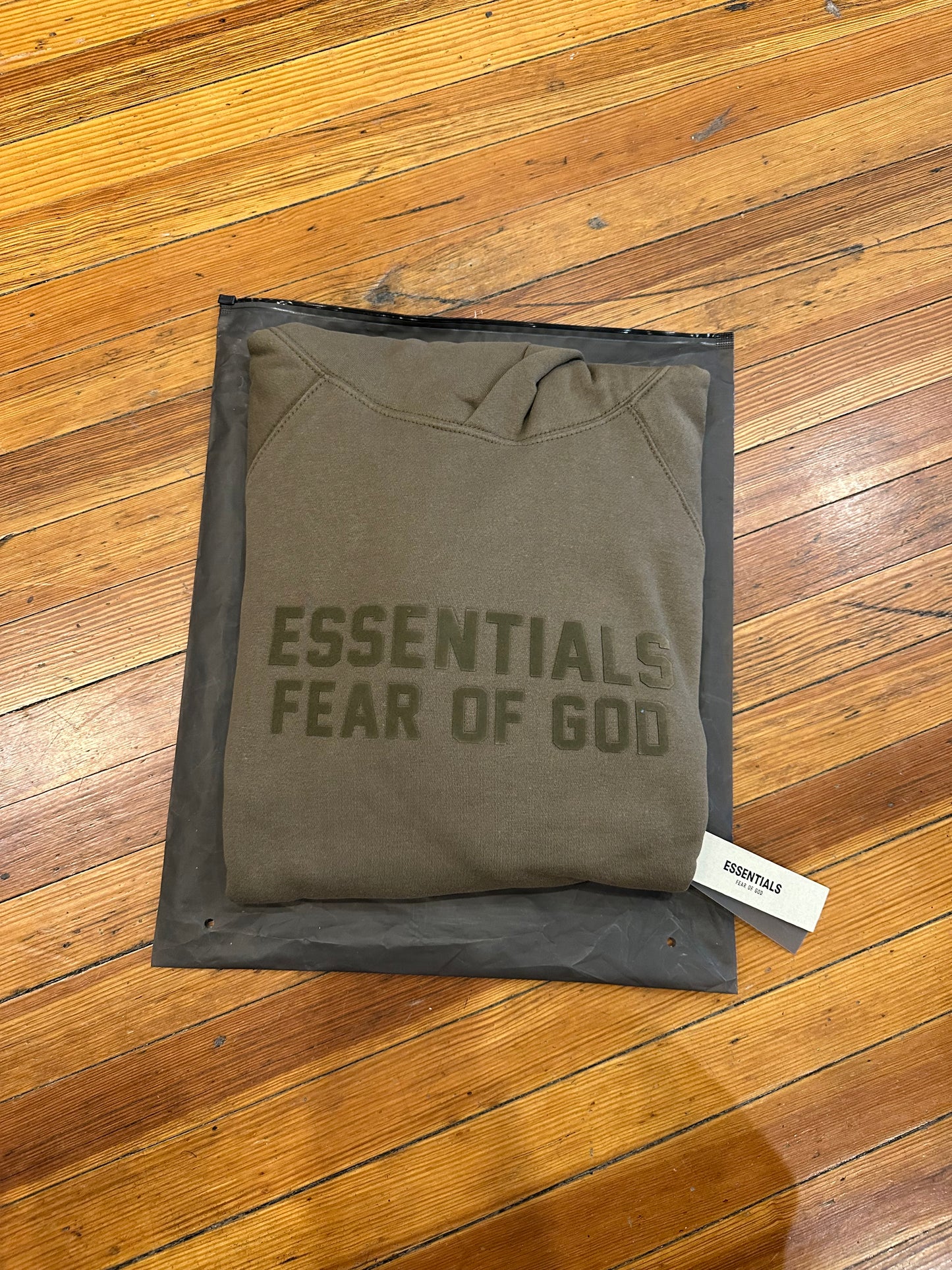 Essentials Hoodie “Wood”