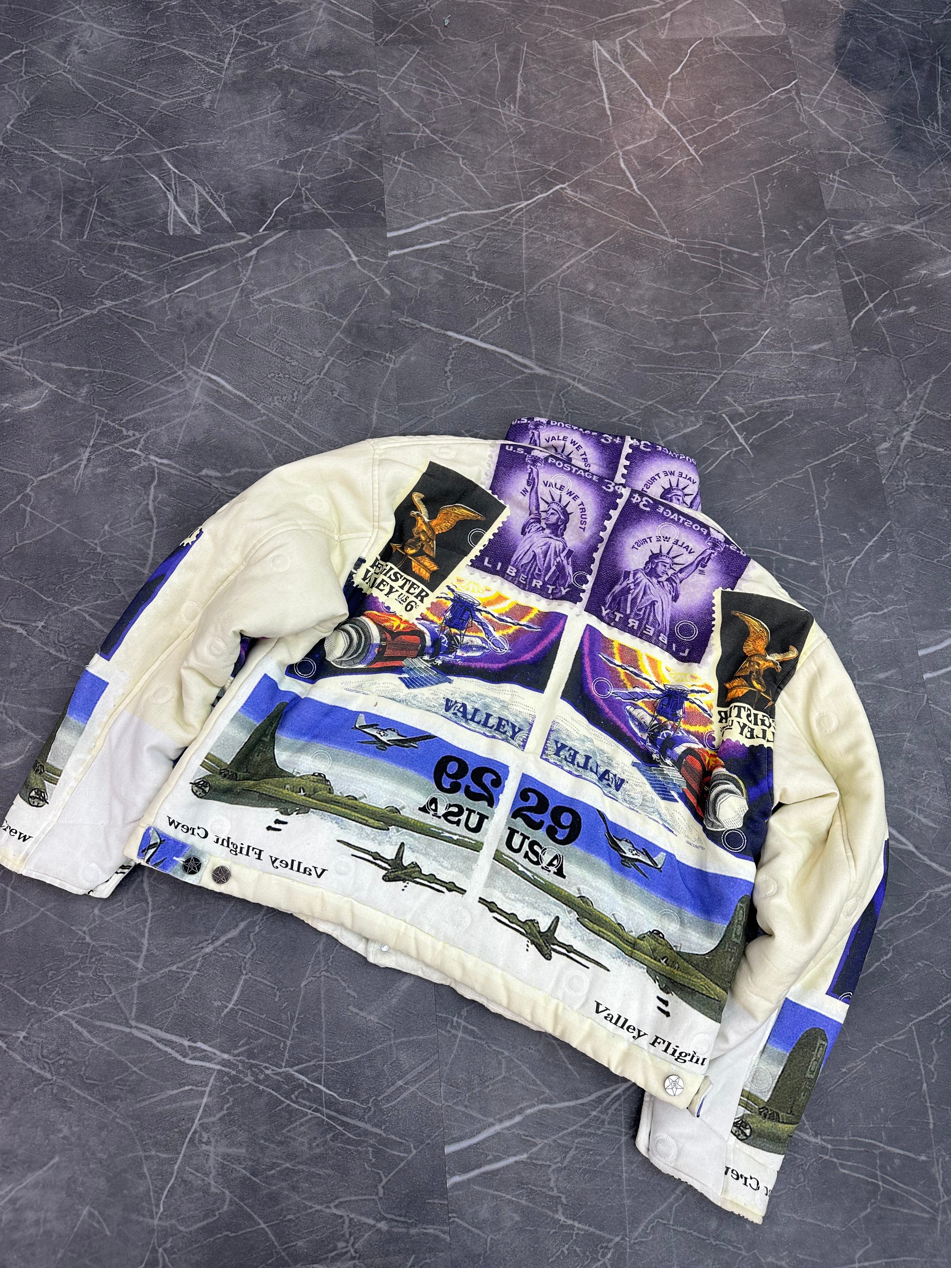 Vale Pilot Puffer Jacket AOP