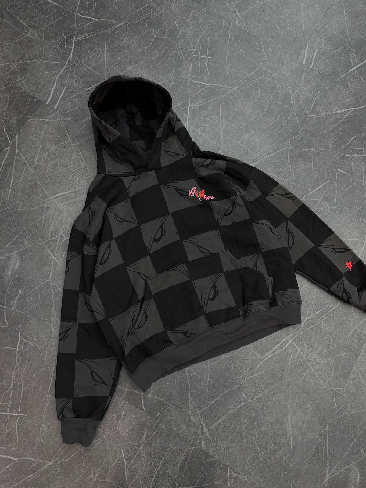 Matty Boy Anti Promo 99 Eyez Hoodie 'Black/Grey'