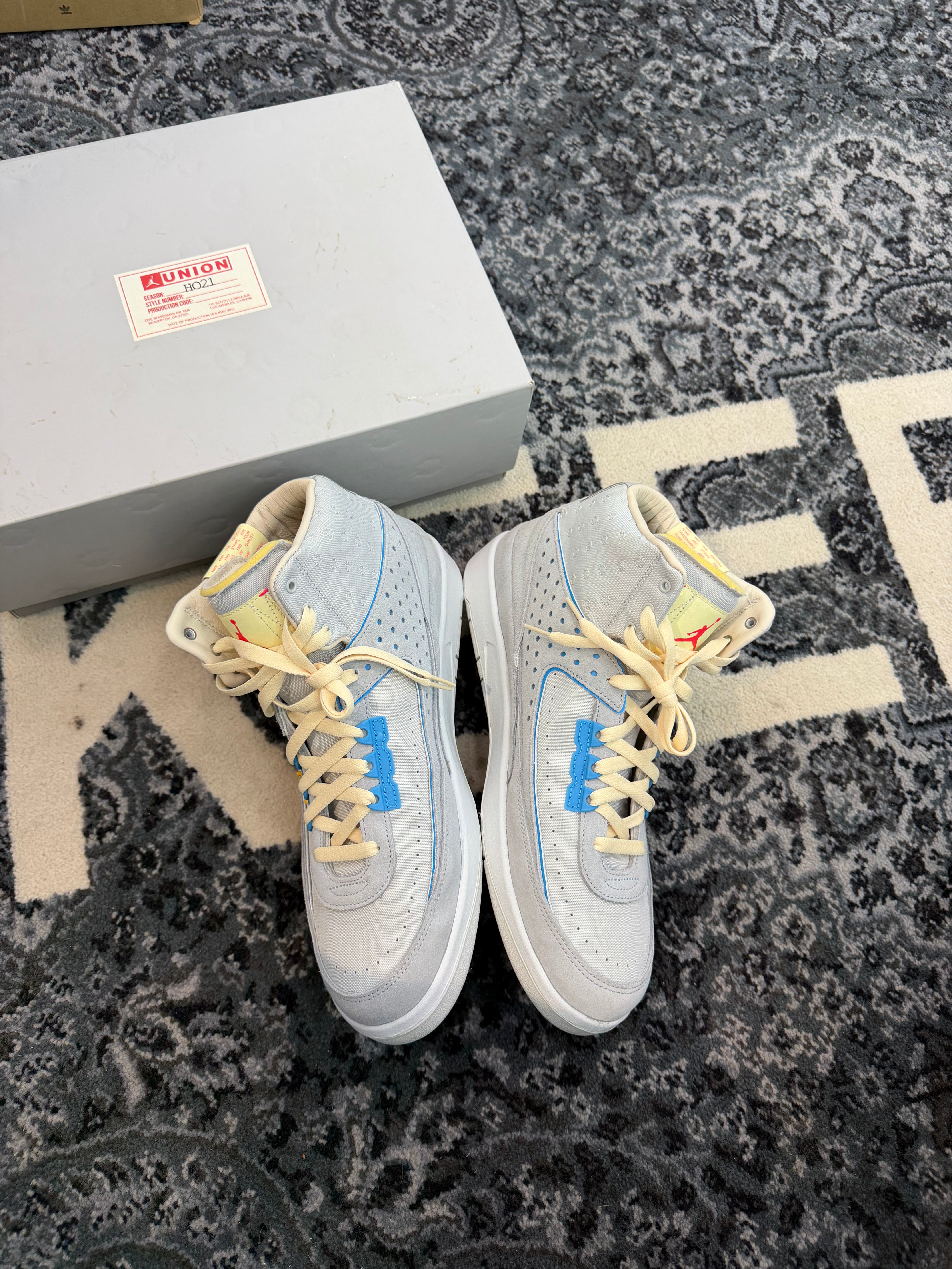 Jordan 2 x Union “Grey Fog”