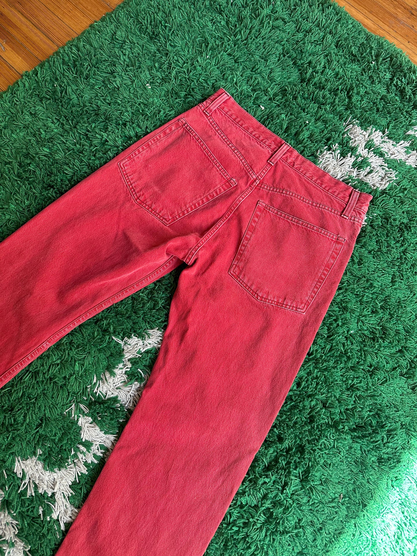 Helmut Lang Oxidized Red Stone Jeans (33)