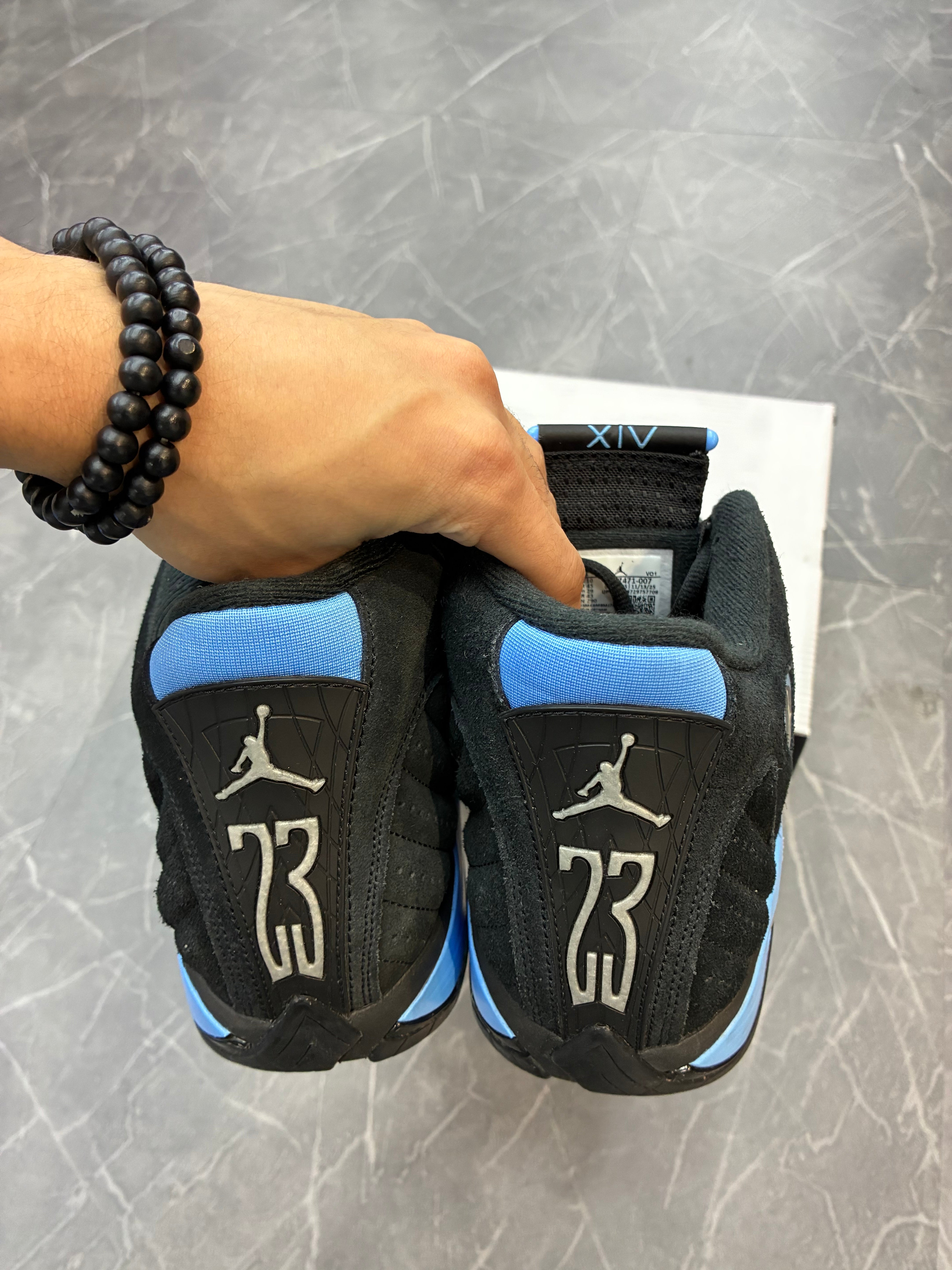 Jordan 14 “Black University Blue”