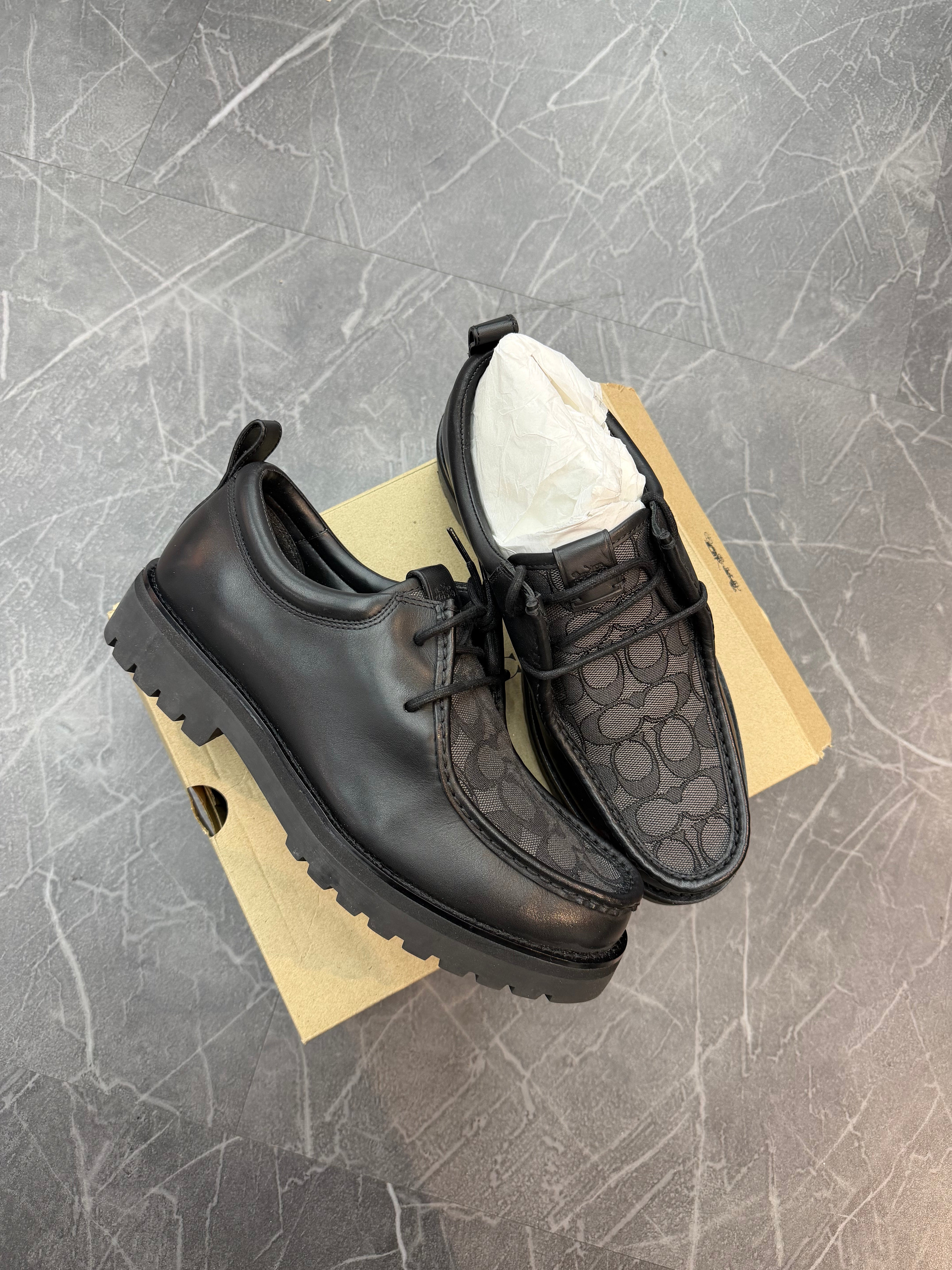 Coach Banks Signature Boot Black