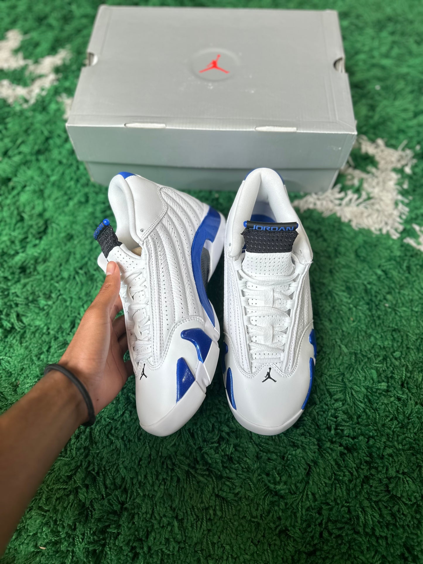 Jordan 14 “White Hyper Royal”