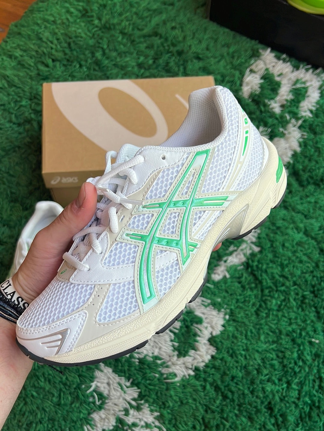 ASICS Gel-1130 “White Malachite Green”