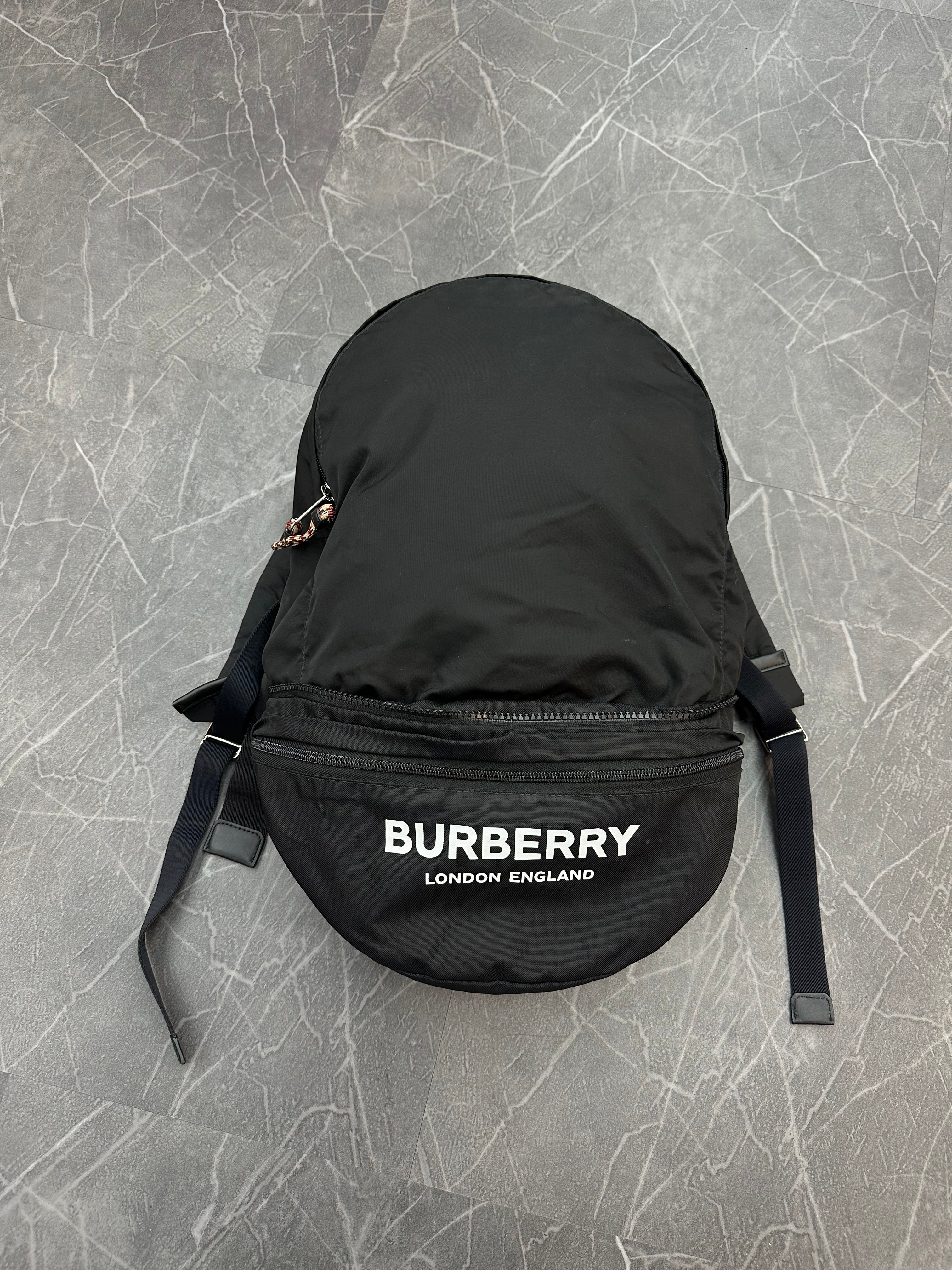 Burberry Backpack 2way Convertible Nylon