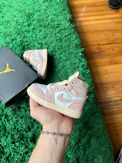 Jordan 1 High Washed Pink Toddler