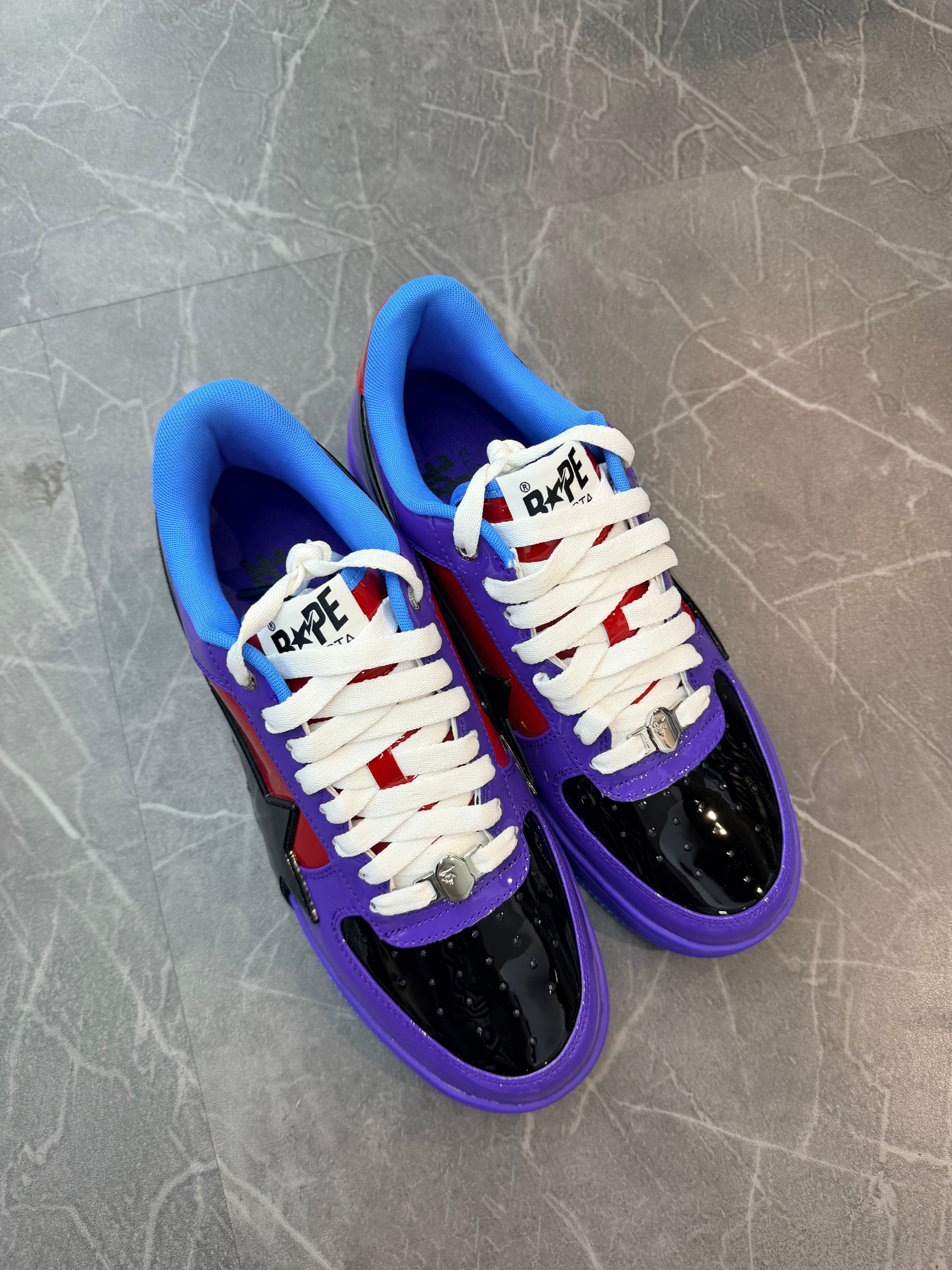 A Bathing Ape Bape Sta #1 M2 Purple Red