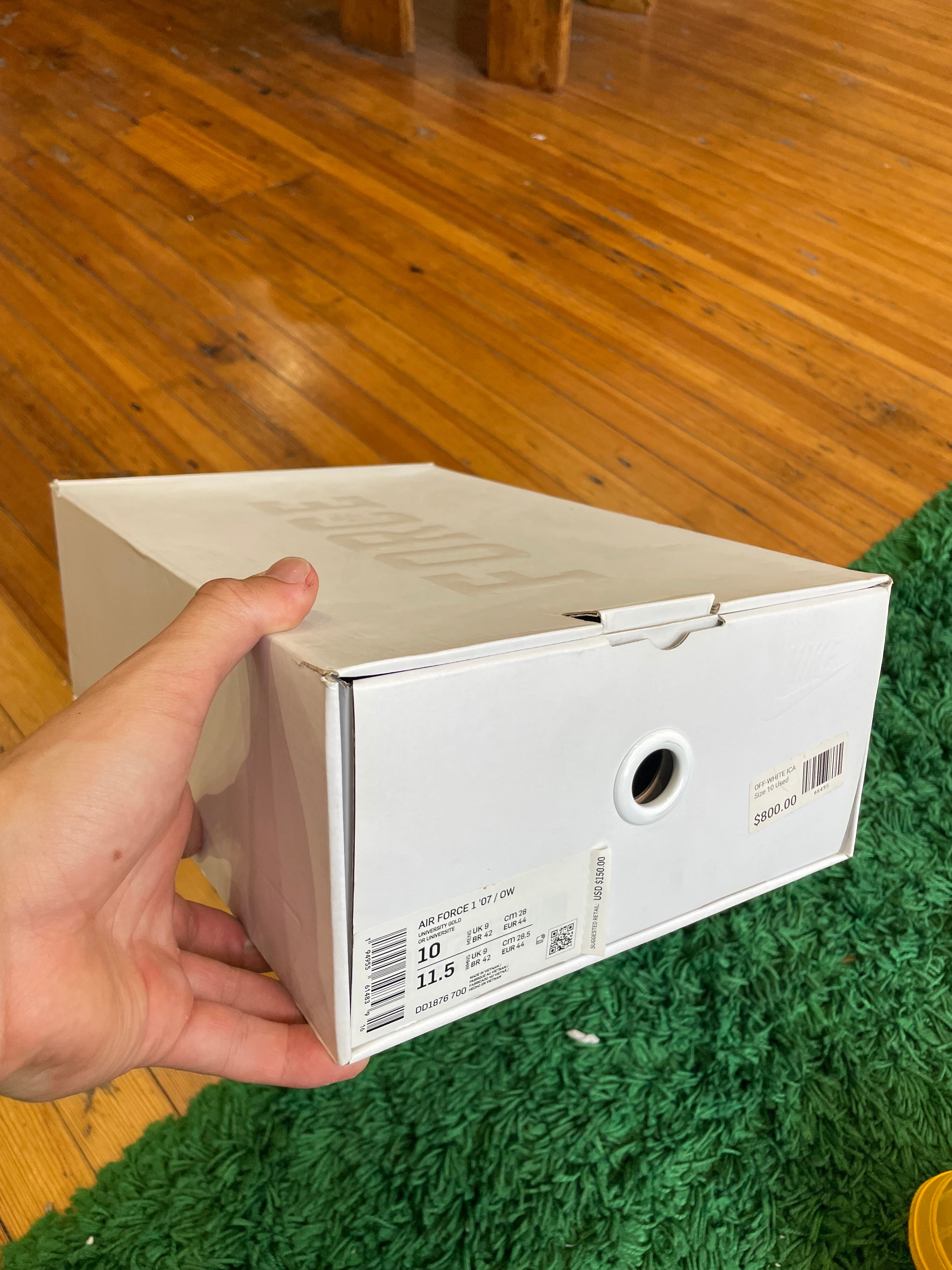 Nike Air Force 1 Low x Off White “Lemonade”