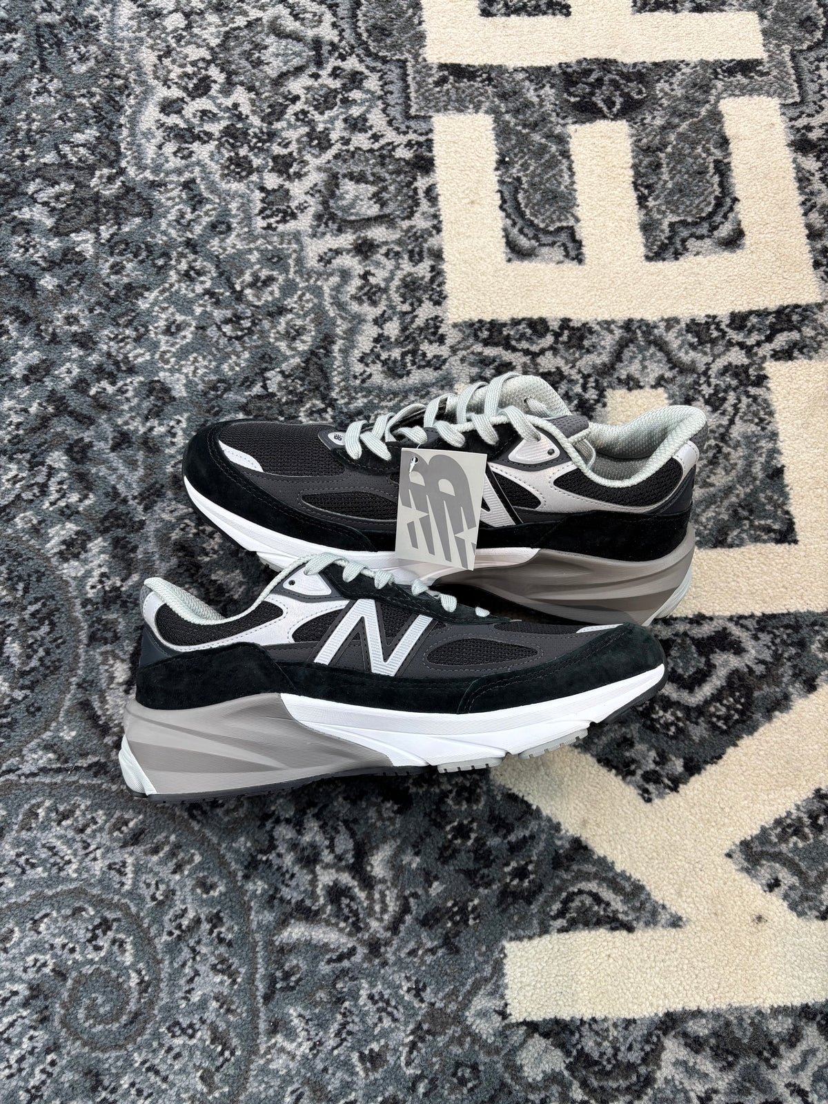 New Balance 990v6 MiUSA Black Grey White