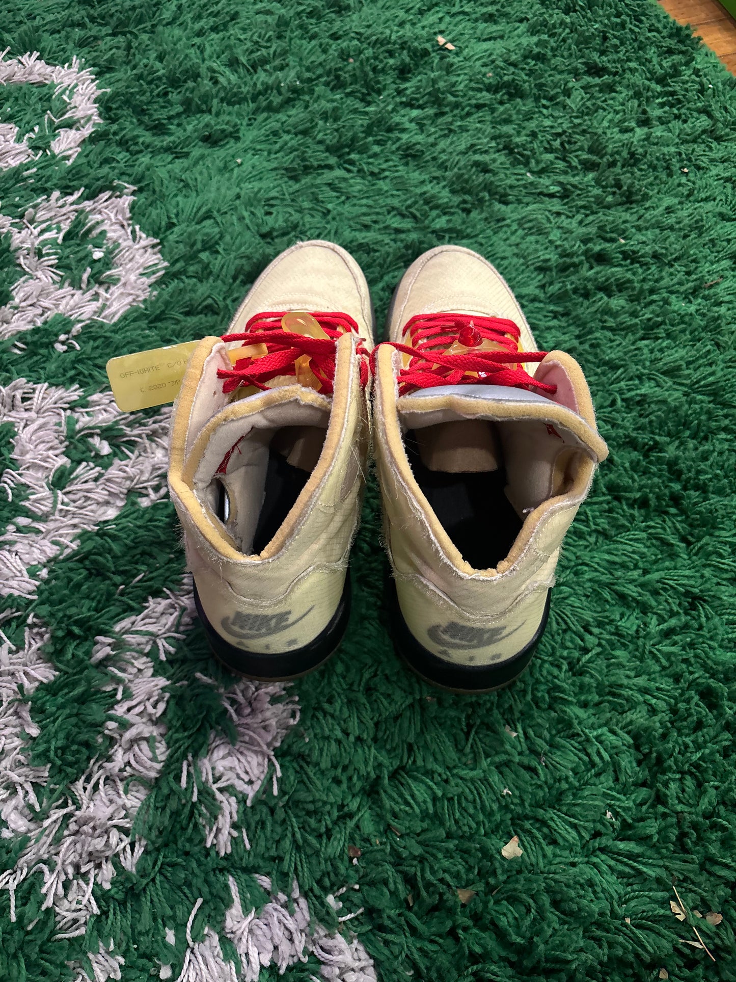 Off White x Jordan 5 “Sail”