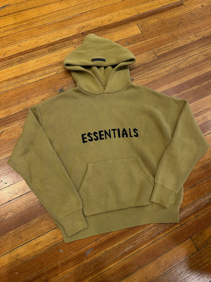 Essentials Knit Hoodie “Amber”