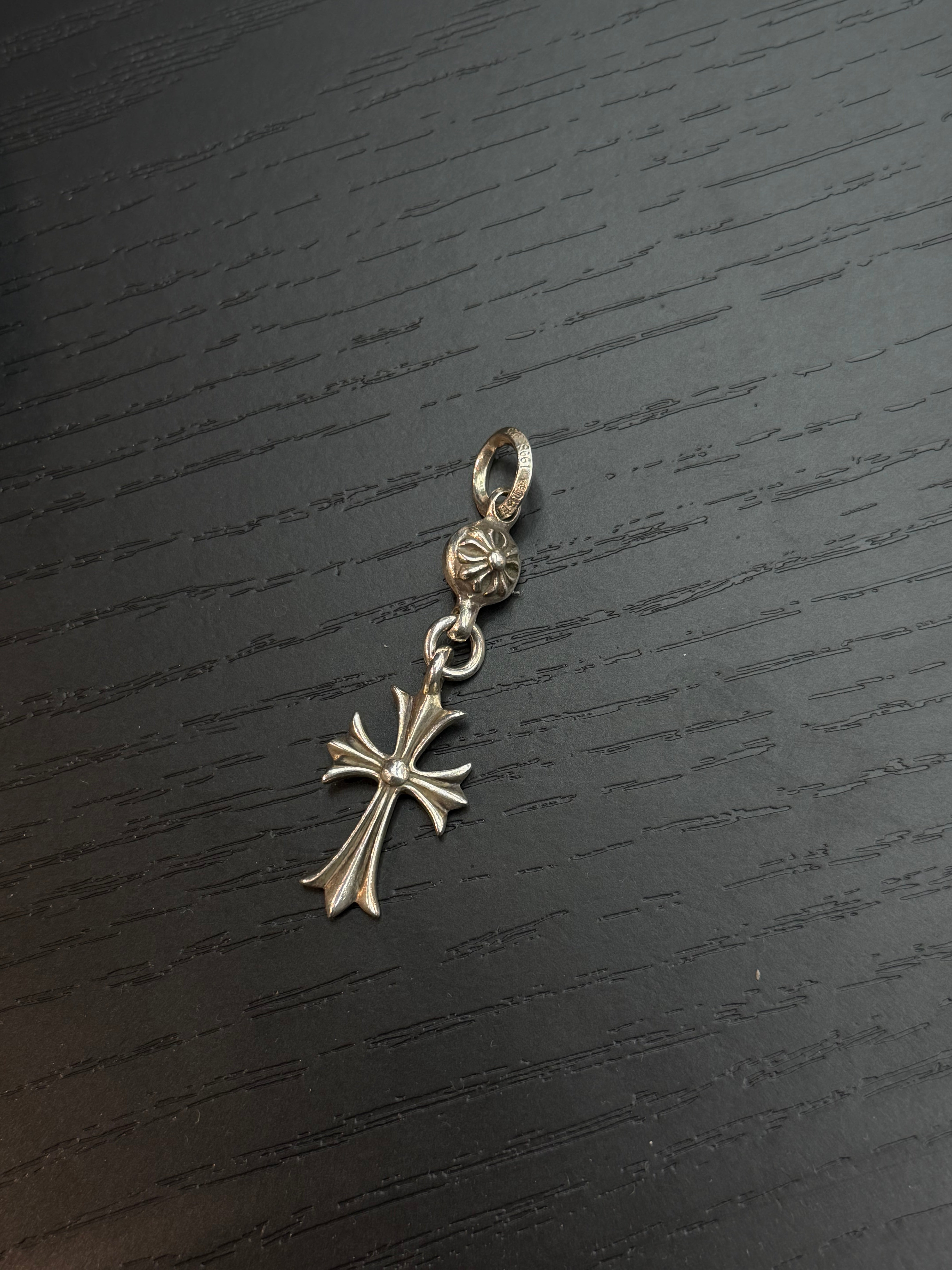 Chrome Hearts Tiny Cross Ball Pendant “Silver”