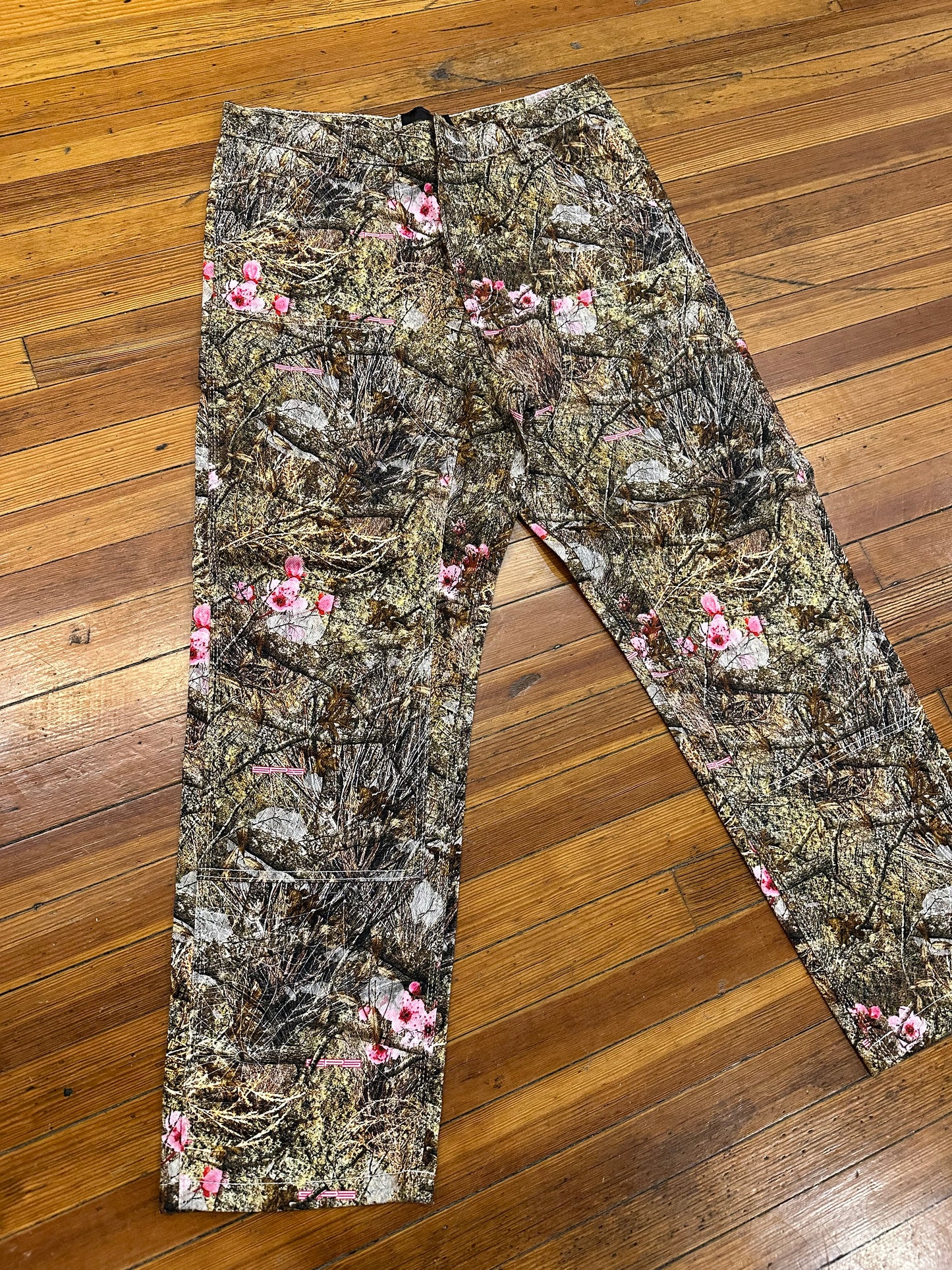 Sp5der Camo Double Knee Workwear Pants (32)