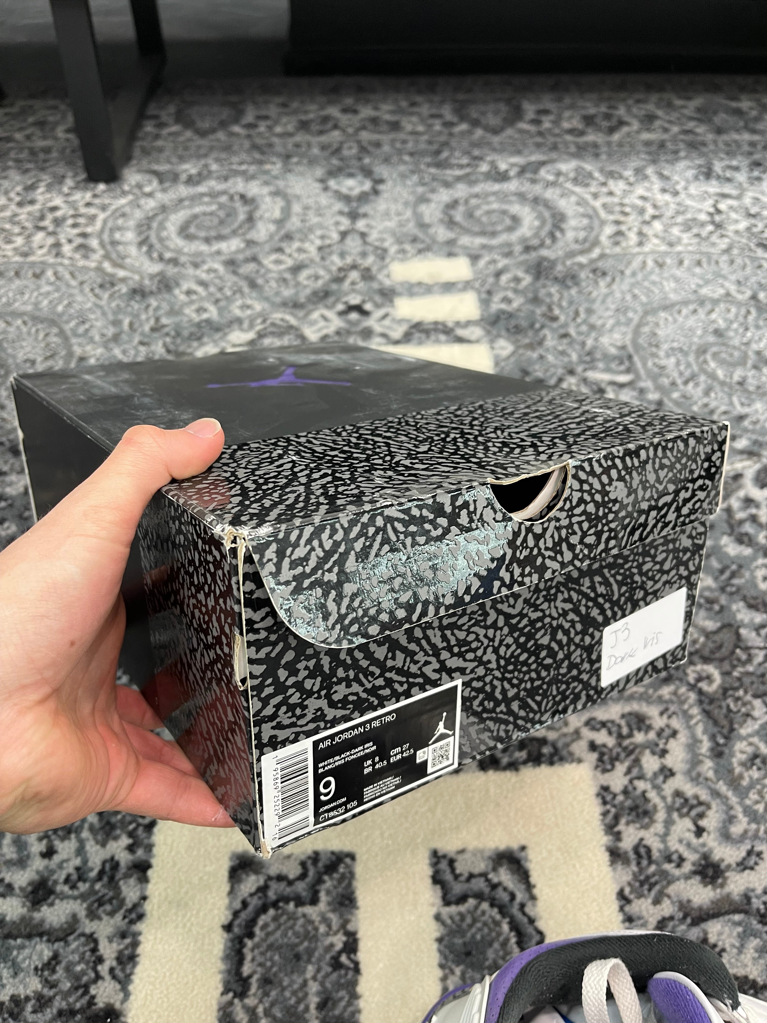 Jordan 3 “Dark Iris”