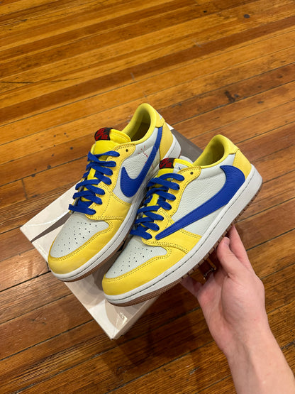 Travis Scott Jordan 1 Low “Canary”