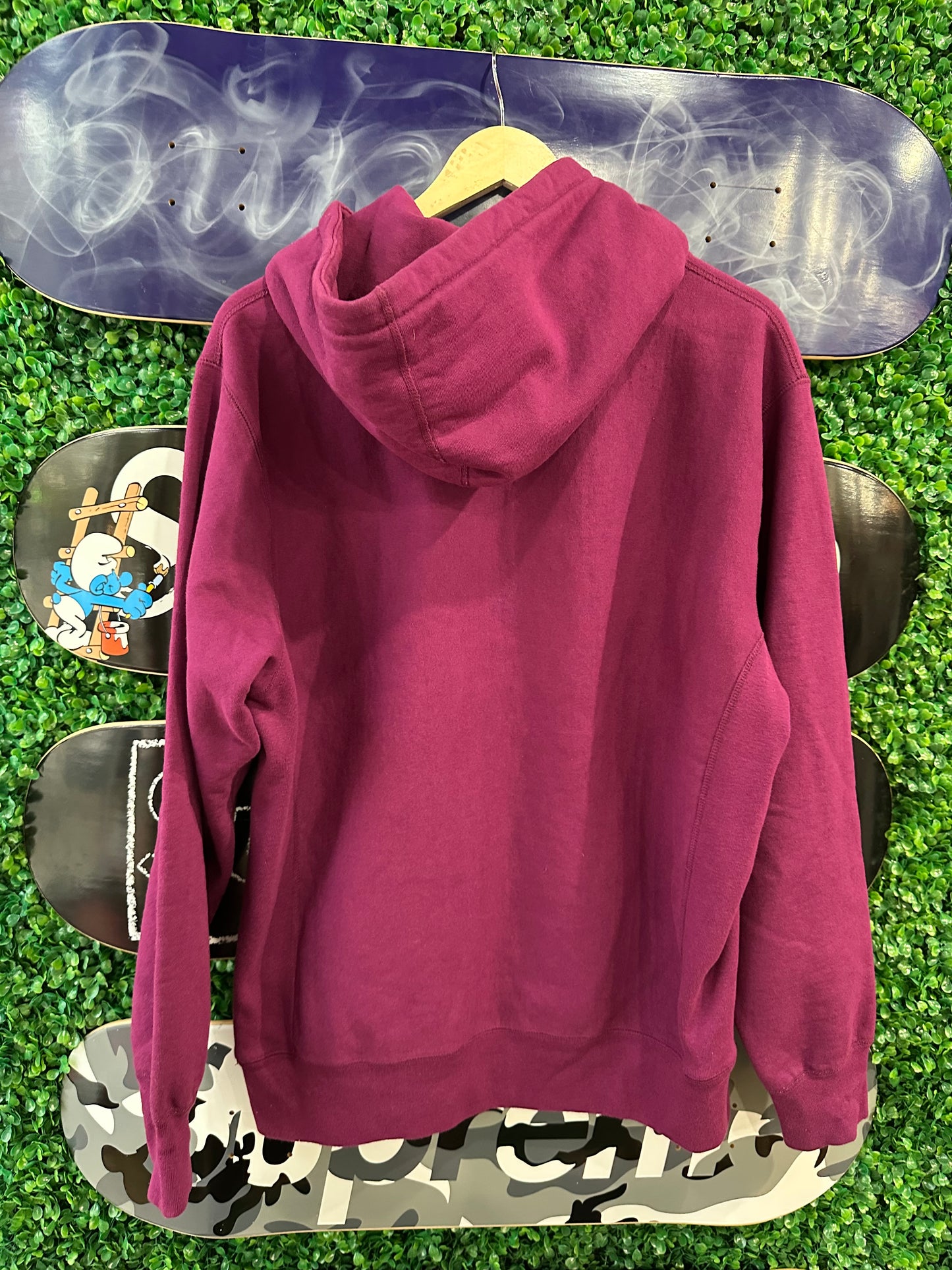 Supreme Hoodie “Paisley Purple F ‘Em All”