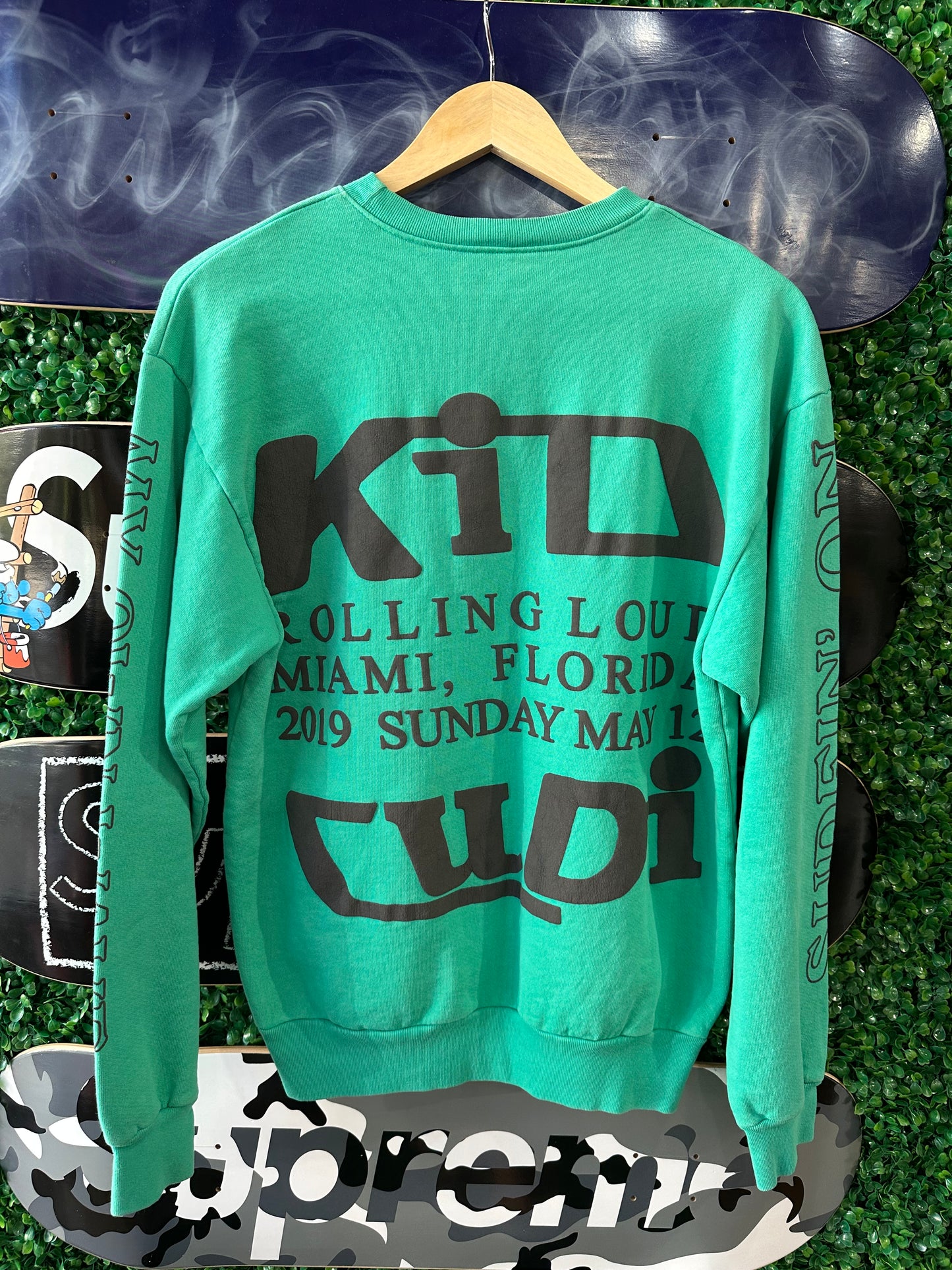 Kid Cudi CPFM Rolling Loud Crewneck “Swim in the light”