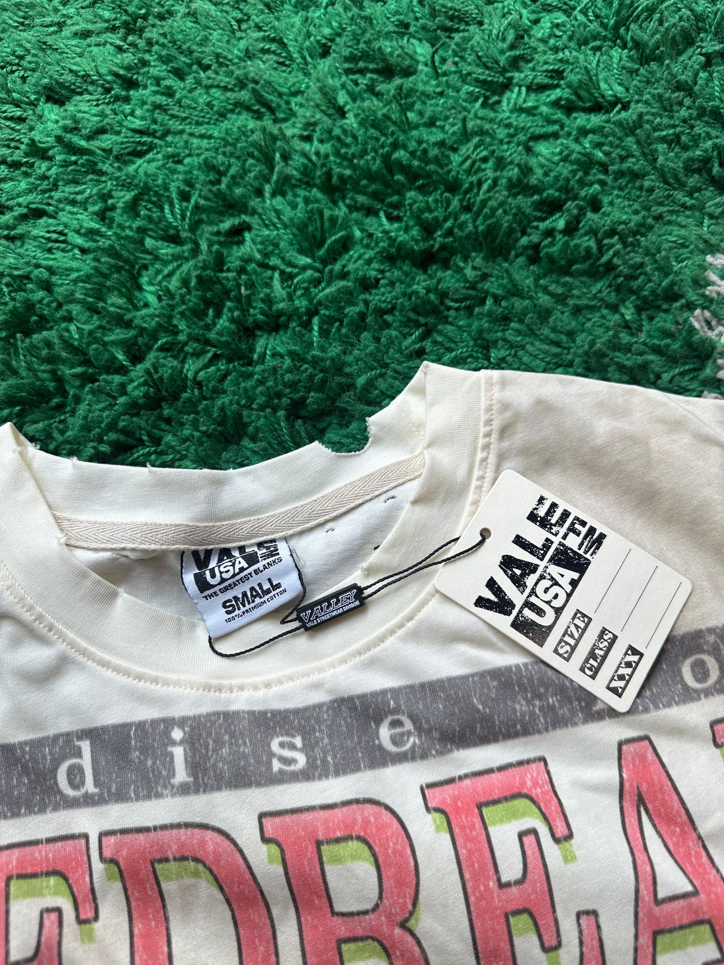 Vale Jazz Tee “Cream”