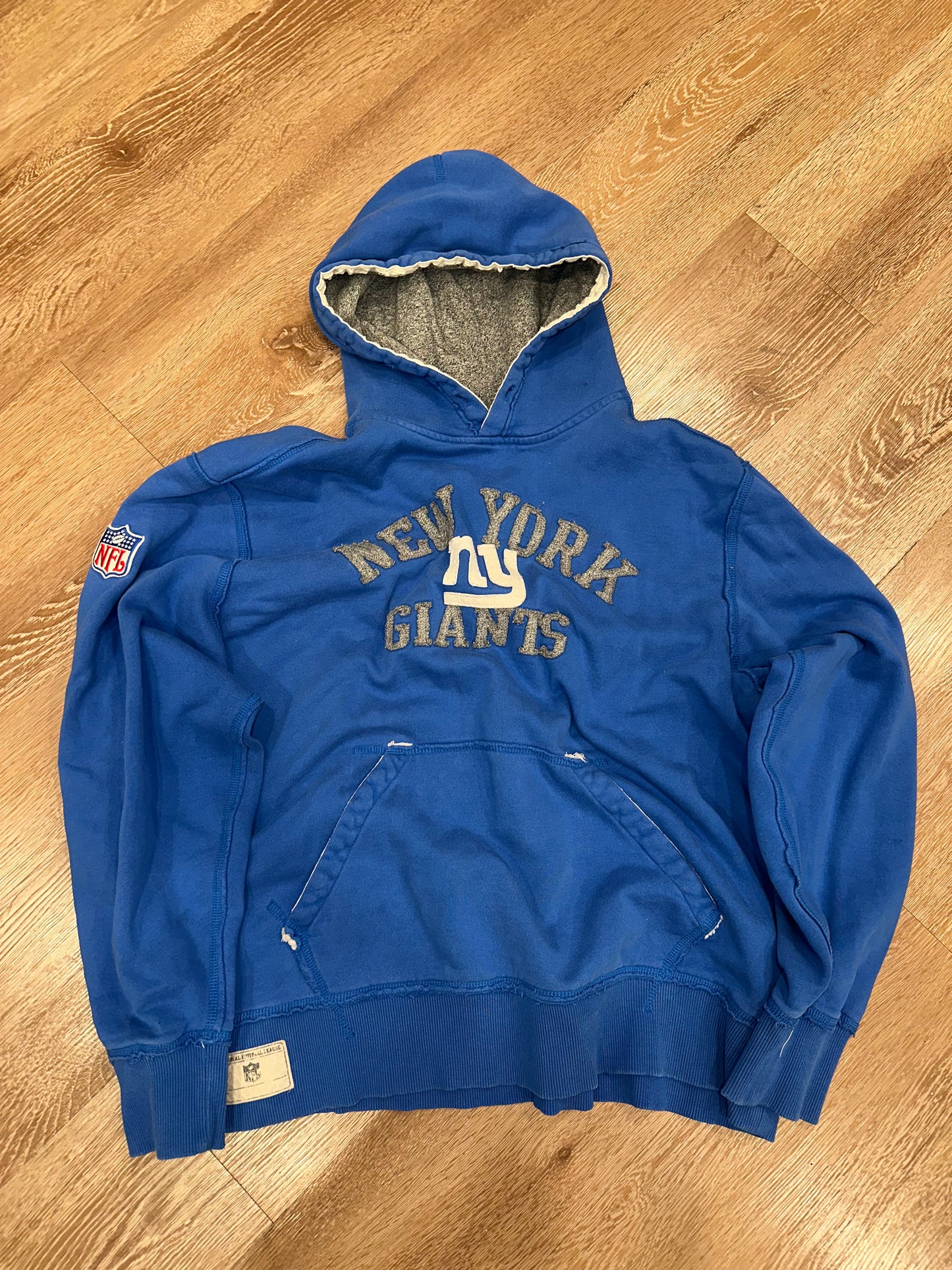 NY Giants NFL Vintage Collection Hoodie (XL)