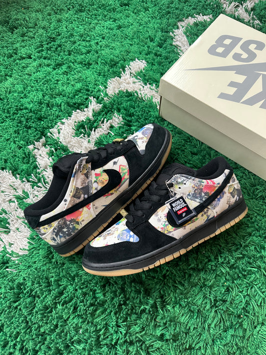 Nike SB Dunk Low x Supreme “Rammellzee”