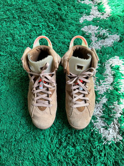 Travis Scott Jordan 6 “British Khaki”