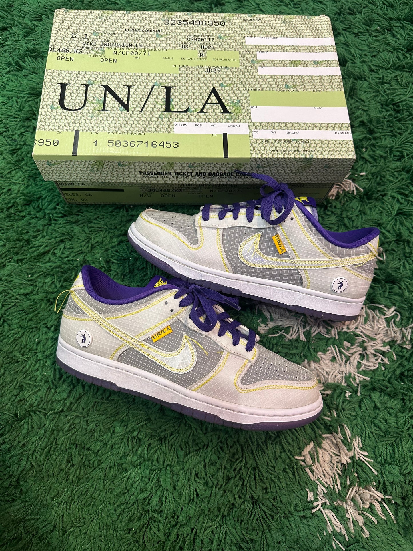 Nike Dunk Low Union “Court Purple”