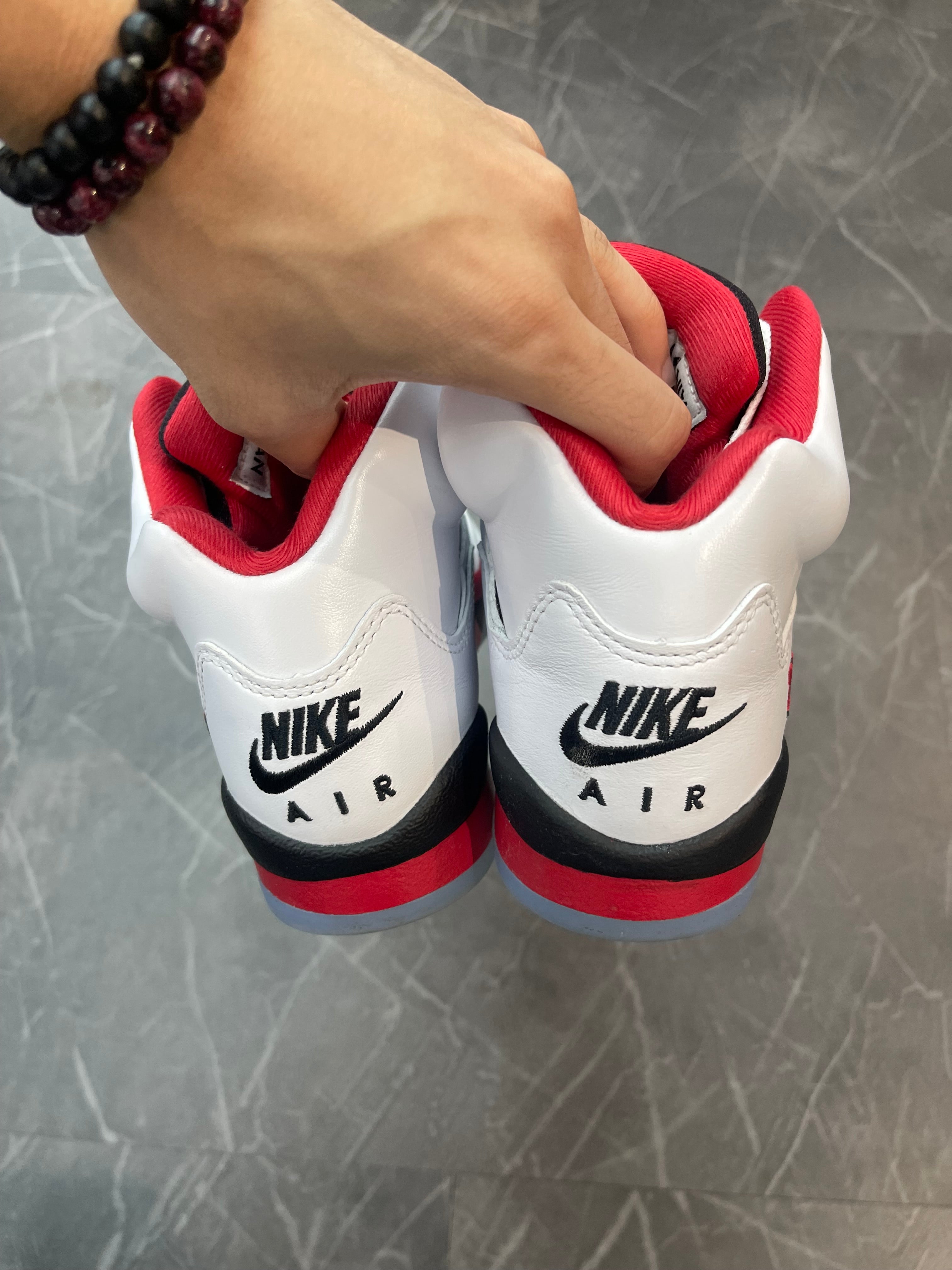 Jordan 5 “Fire Red Black Tongue”