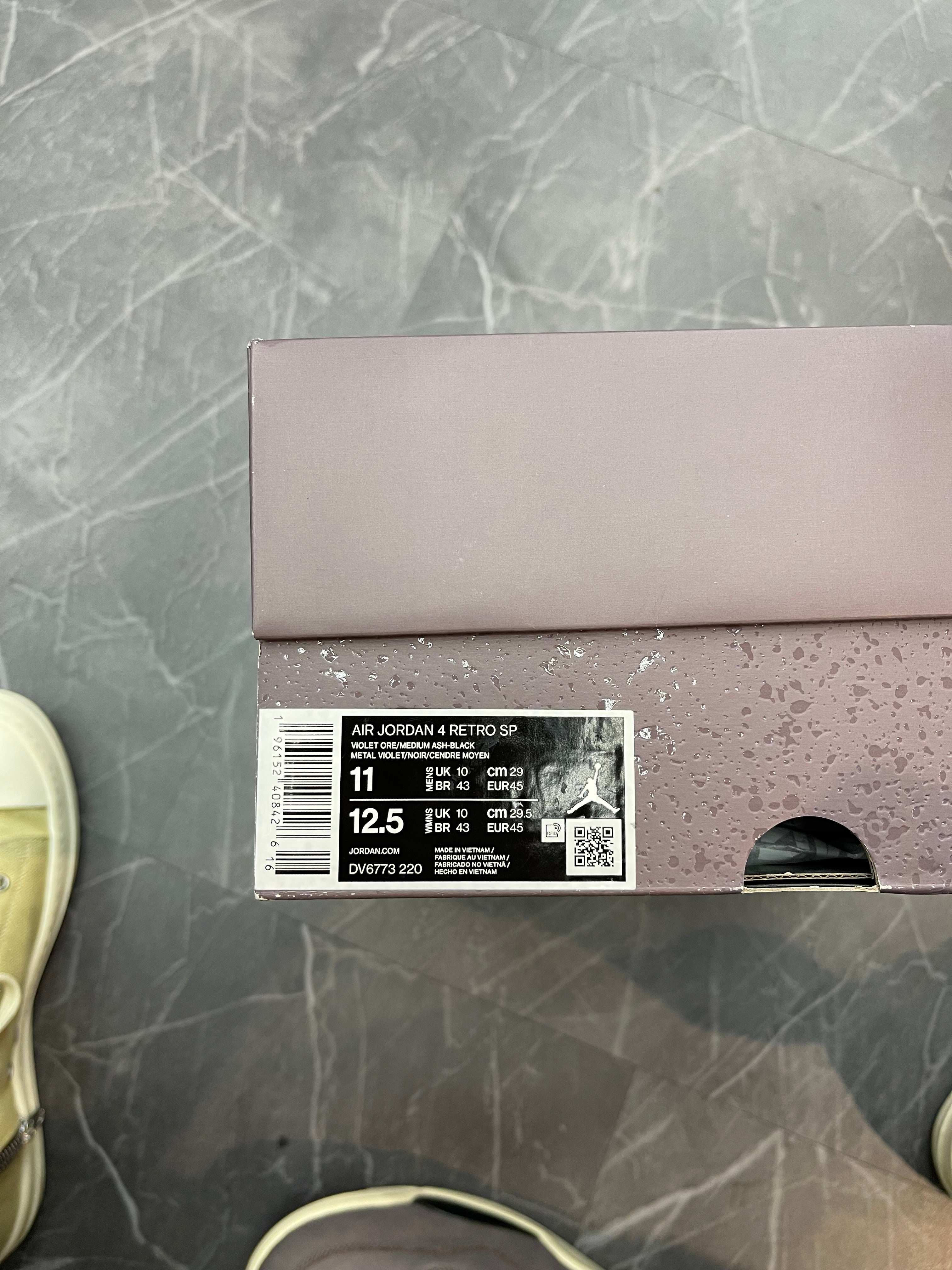 Jordan 4 A Ma Maniere Violet Ore