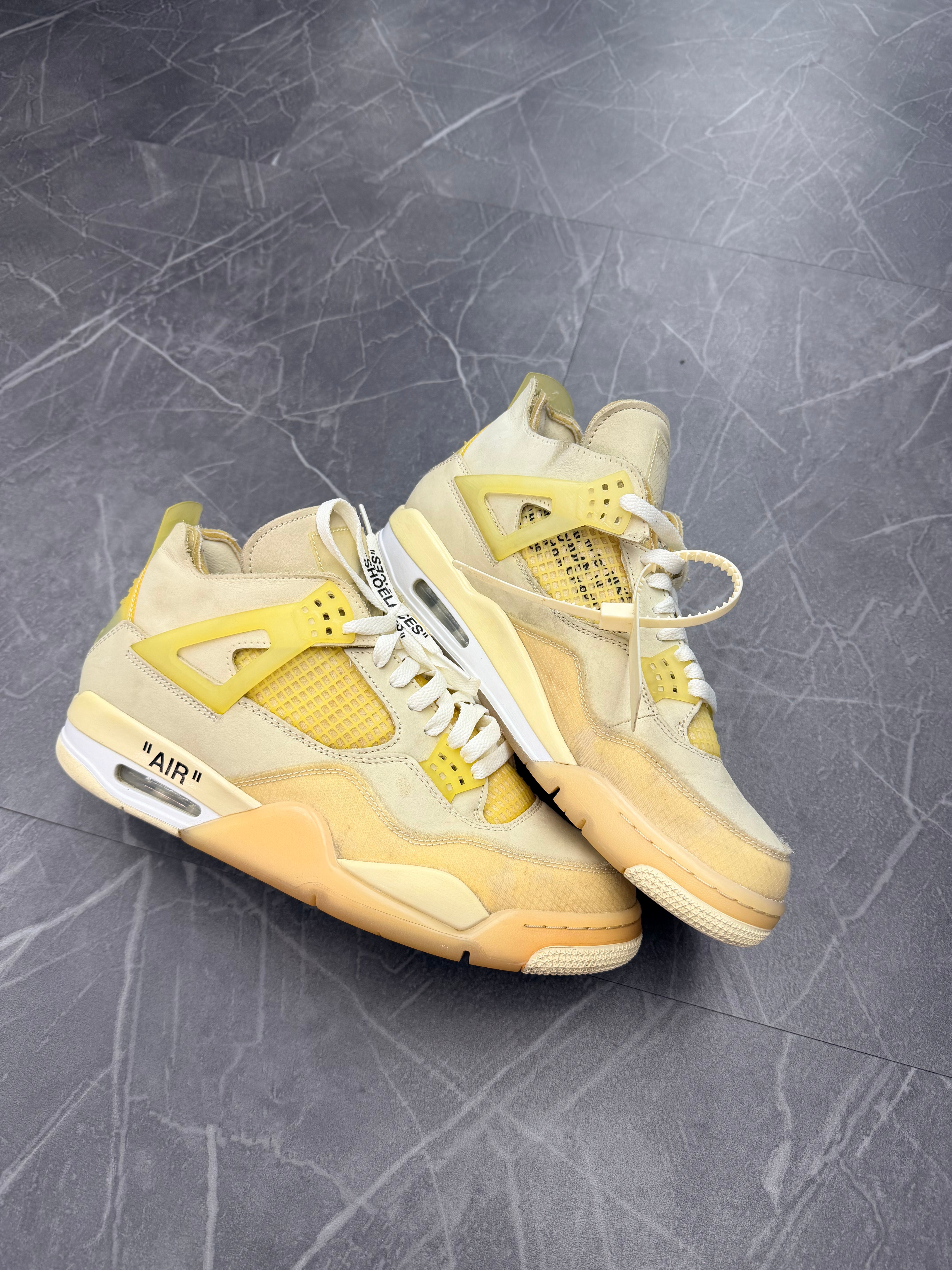 Off-White Jordan 4 “Sail”
