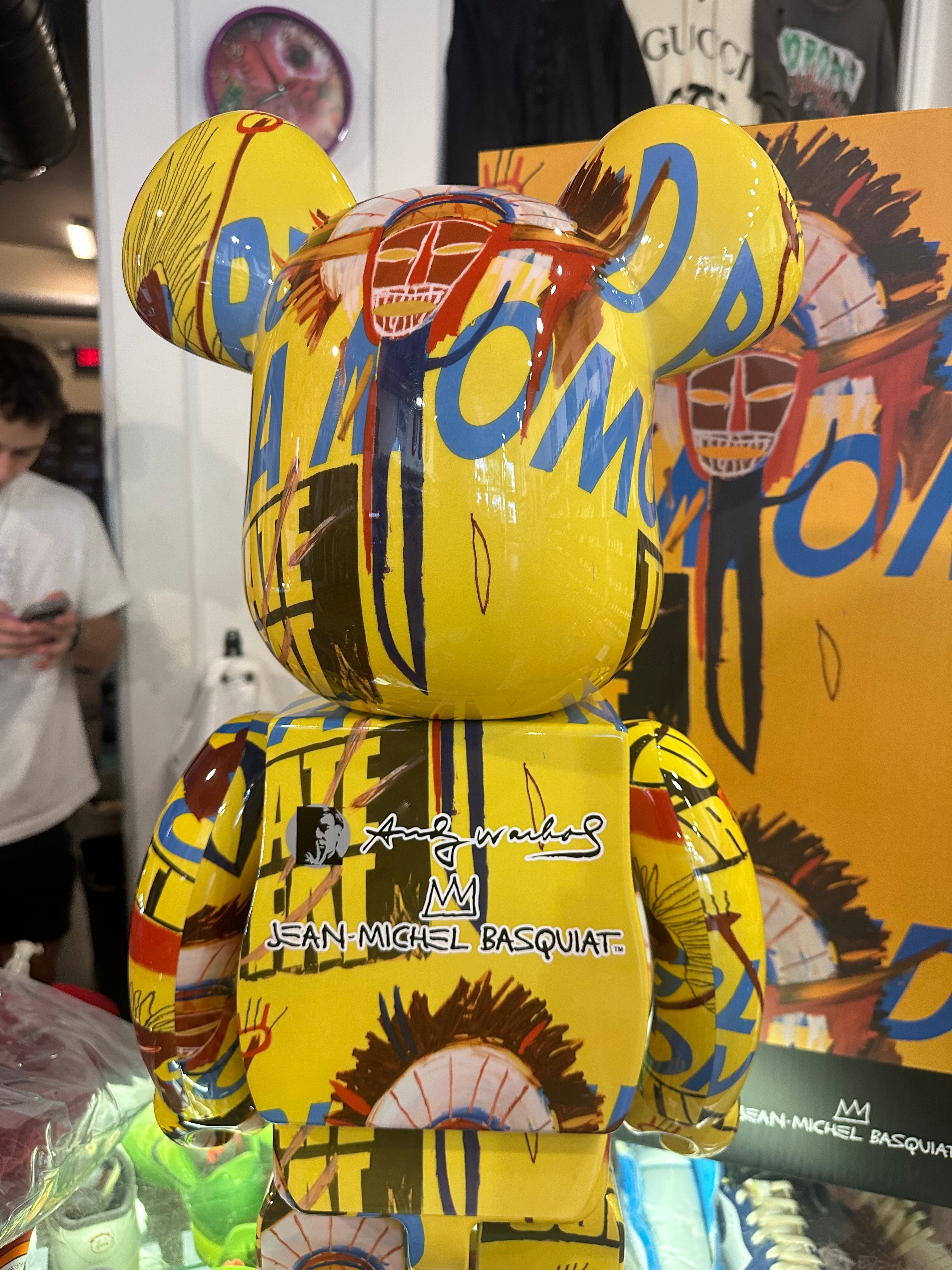 Bearbrick 1000% “Andy Warhol X Jean-Michel BASQUIAT” #3