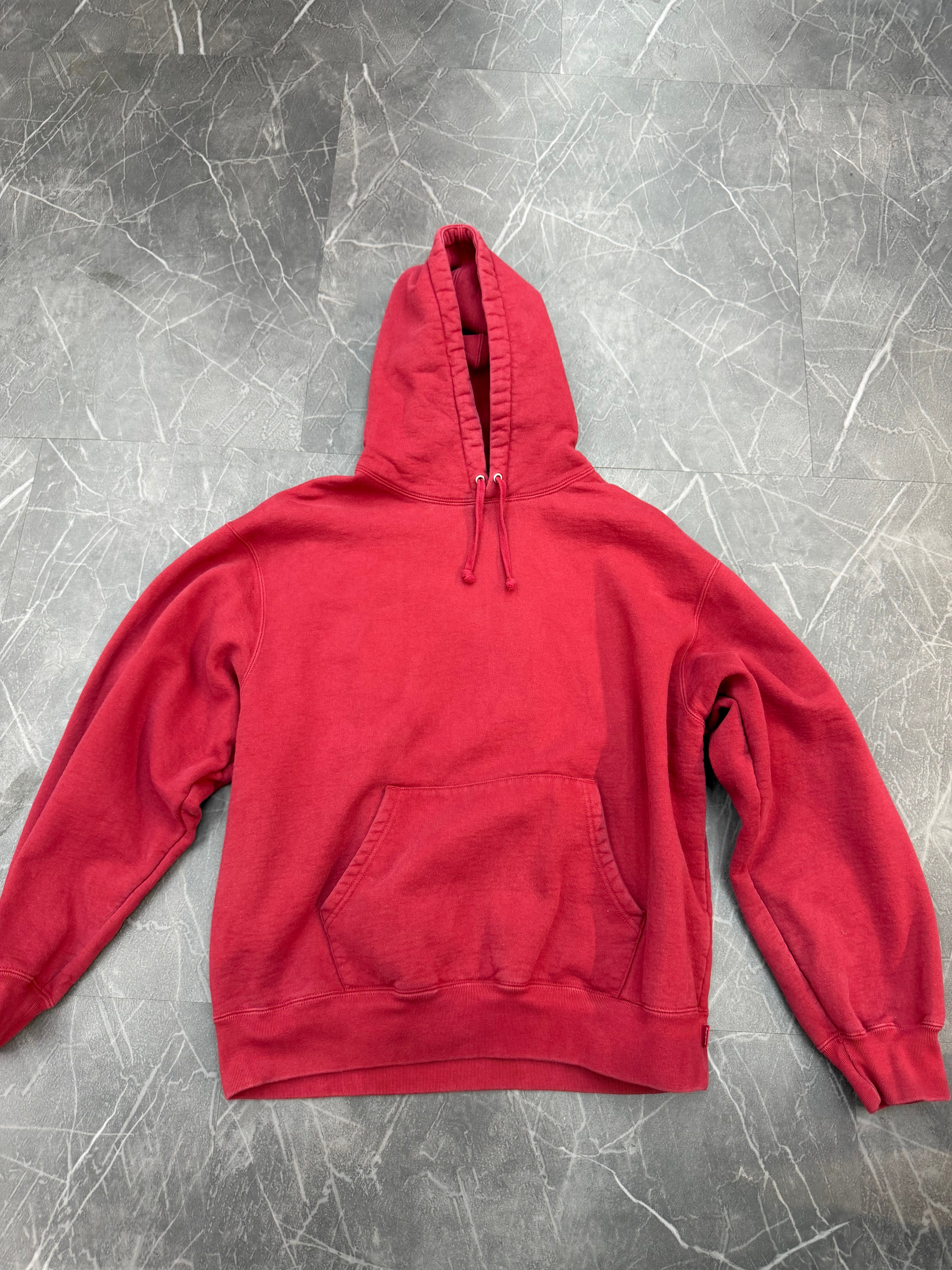 Supreme Hoodie Back Logo “Red”