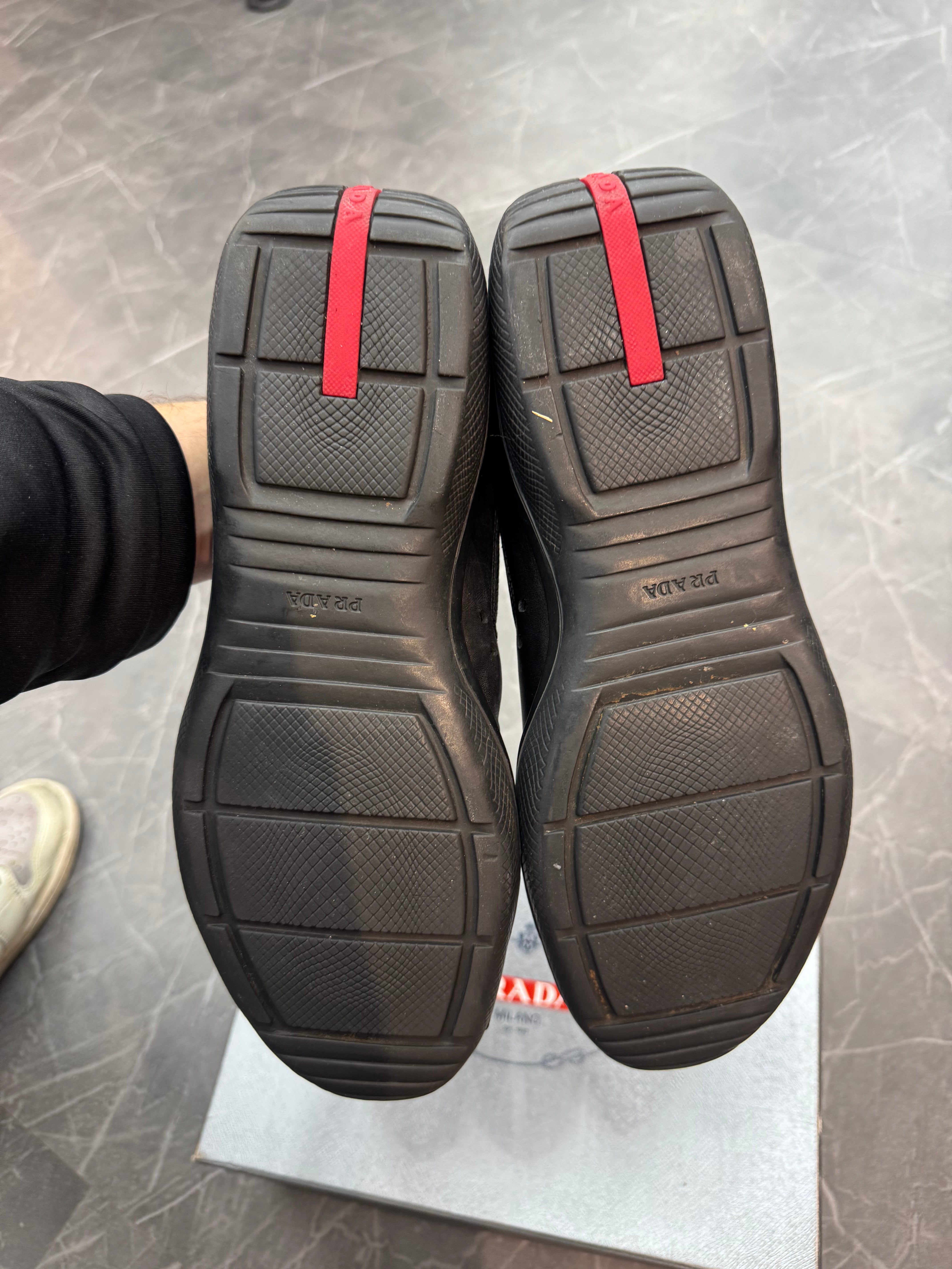 Prada America’s Cup Leather Black